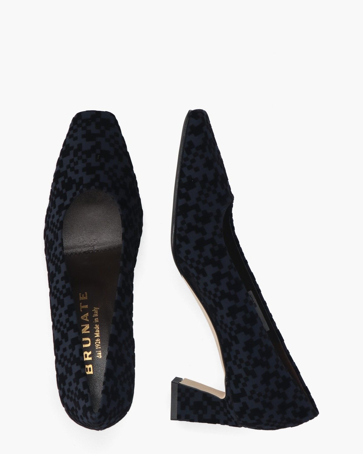 51377 Donkerblauw Damespumps