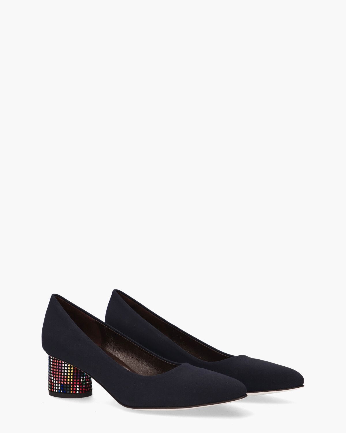 50817 Donkerblauw Damespumps