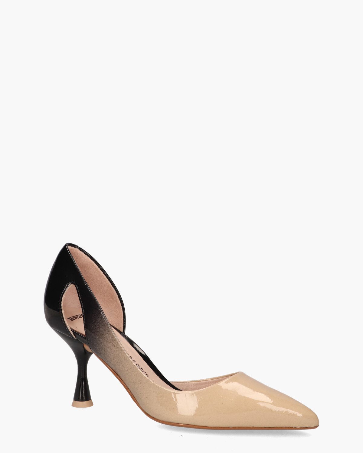 New Vivian Beige/Zwart Damespumps