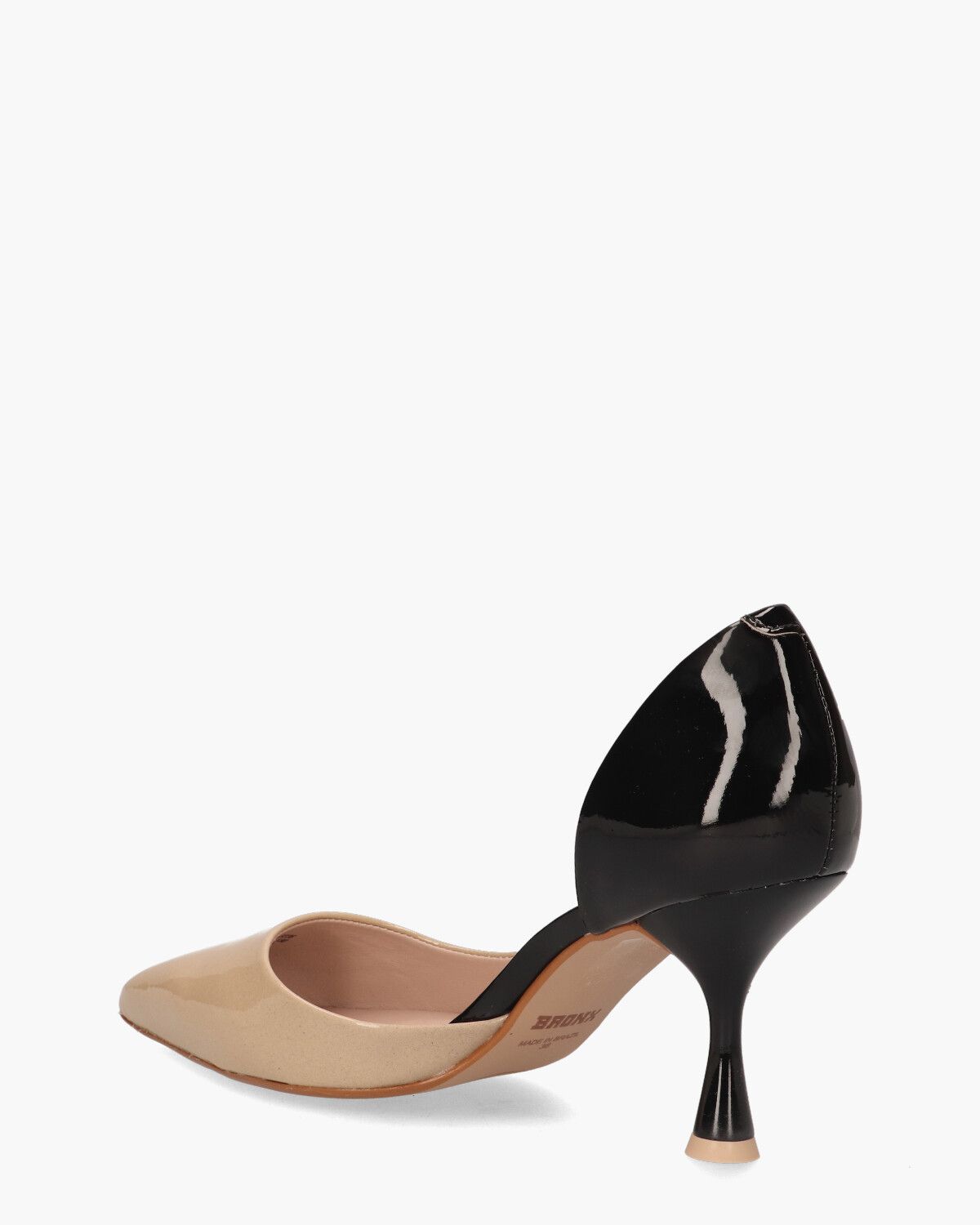 New Vivian Beige/Zwart Damespumps