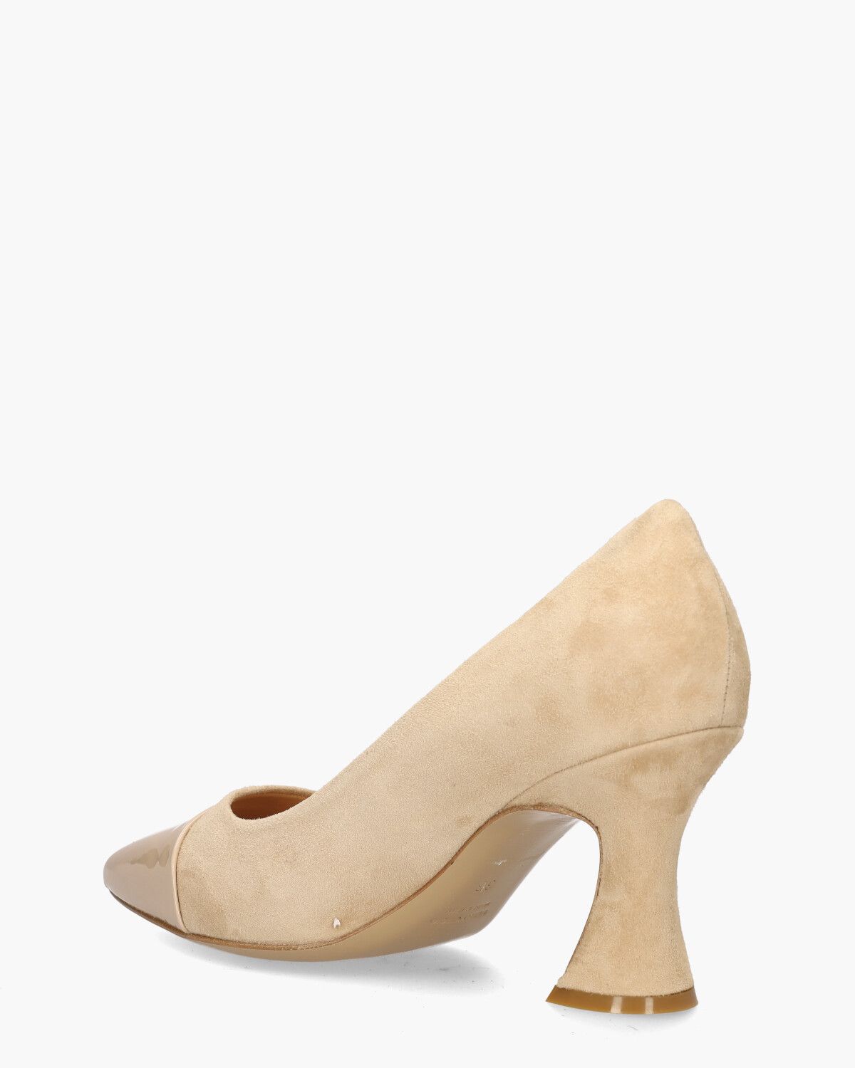 7032P Beige Damespumps