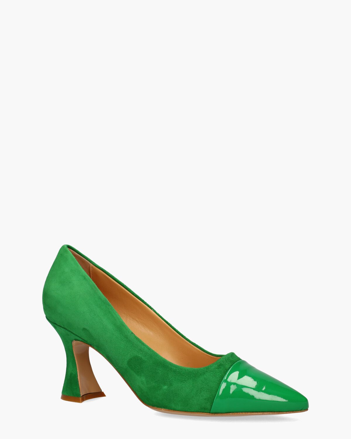 7032P Groen Damespumps