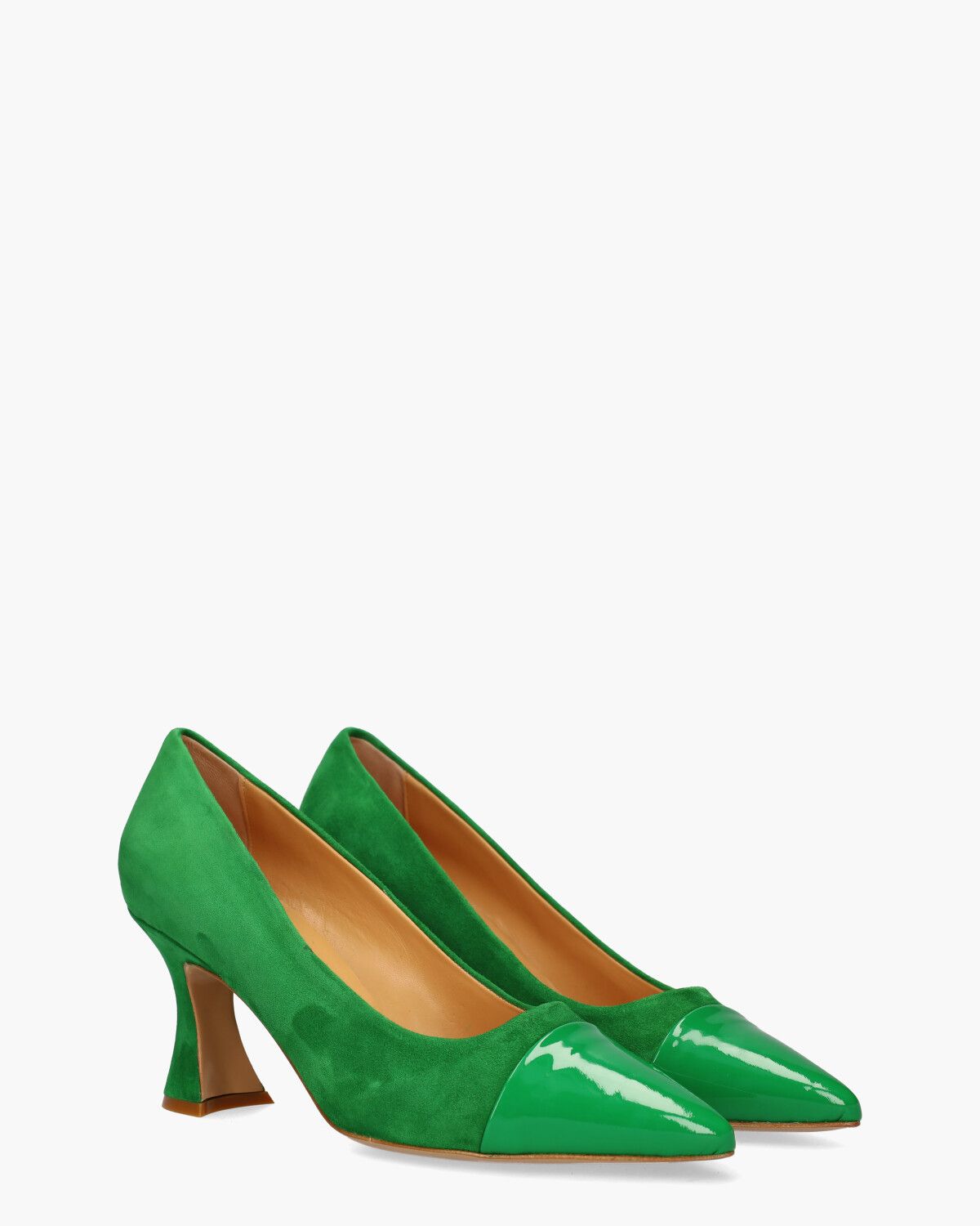 7032P Groen Damespumps