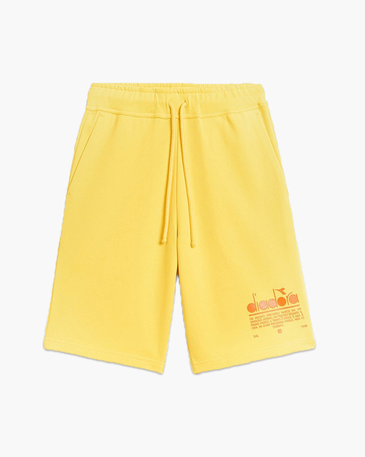 Bermuda Manifesto Geel Sport Shorts