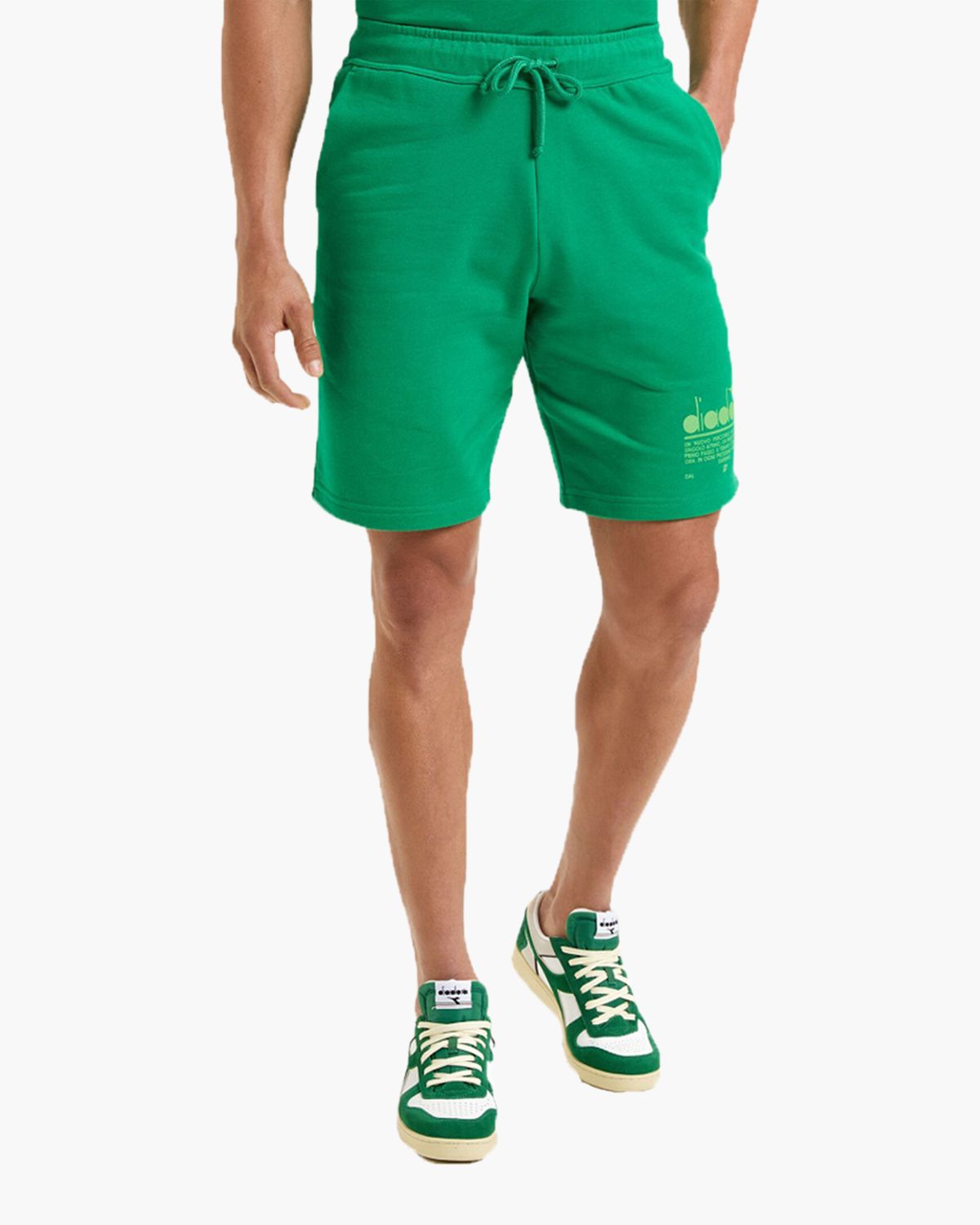 Bermuda Manifesto Groen Sports Shorts