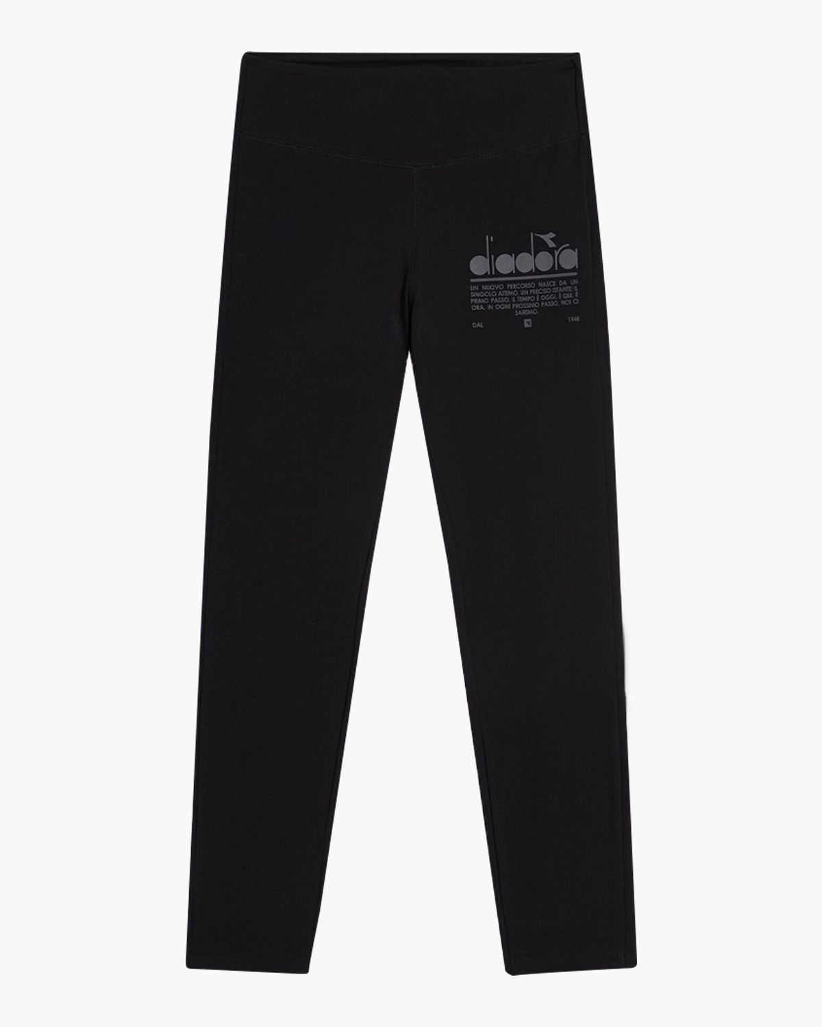 L. Leggings Manifesto Zwart Damesleggings