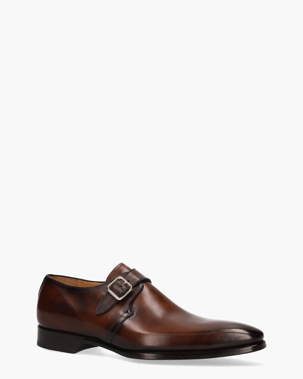 9077 Bruin Heren Gespschoenen