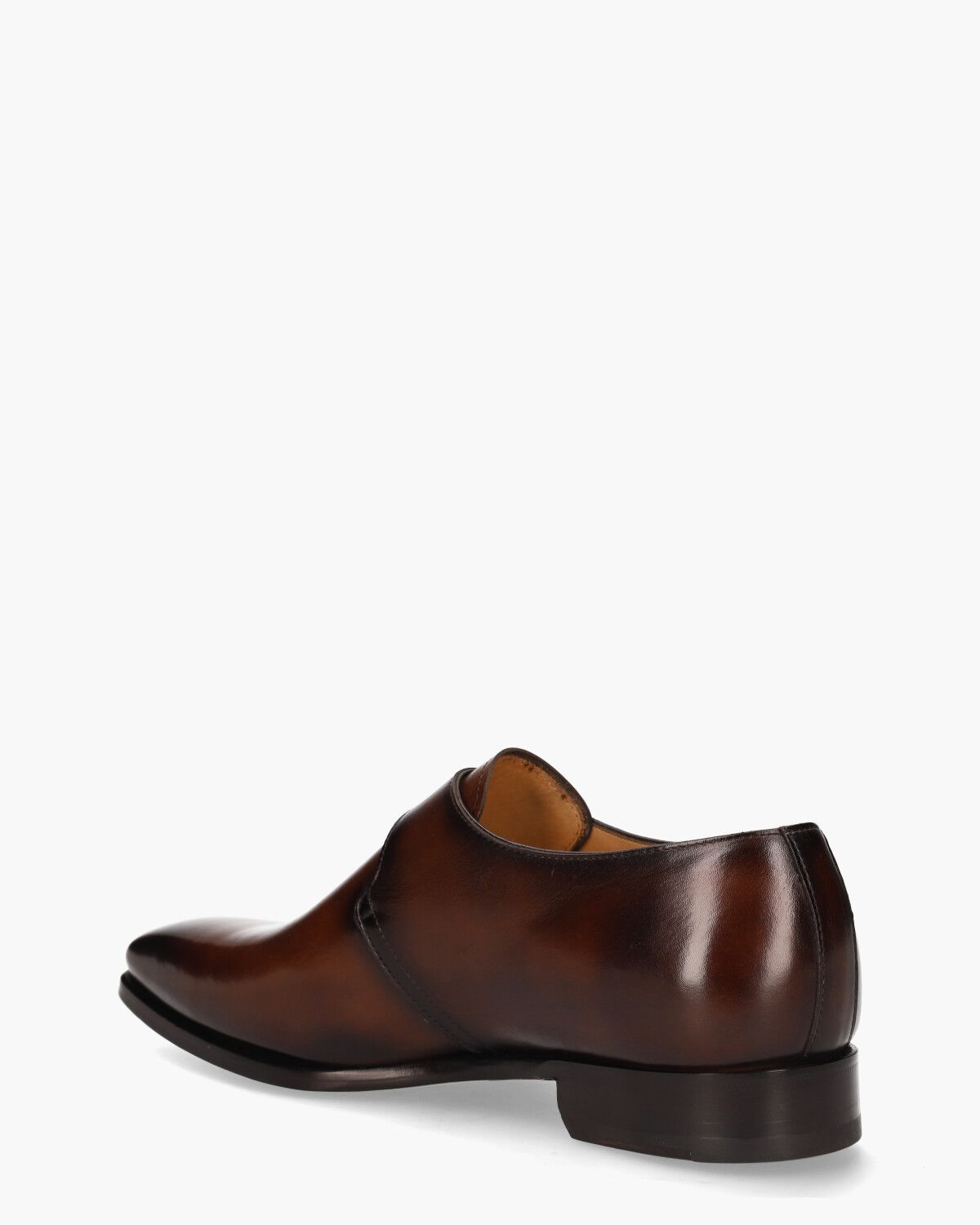 9077 Bruin Heren Gespschoenen