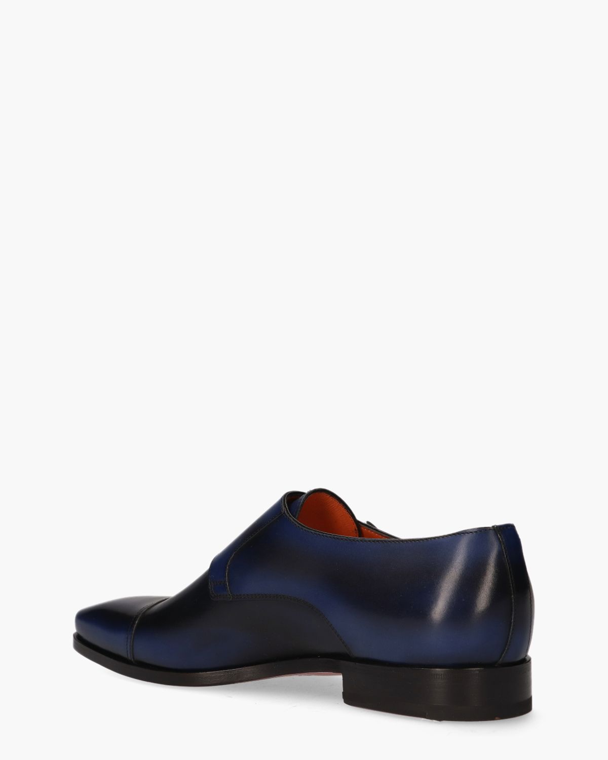 10053 Blauw Heren Gespschoenen