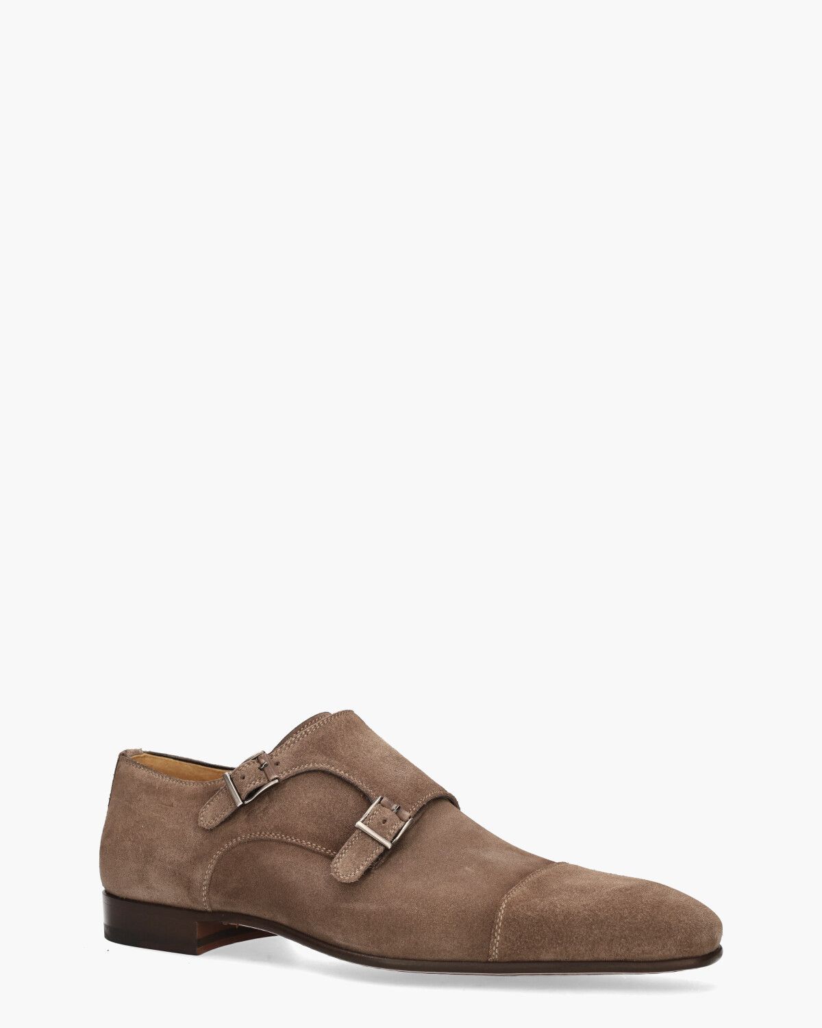 15330 Bruin Heren Gespschoenen