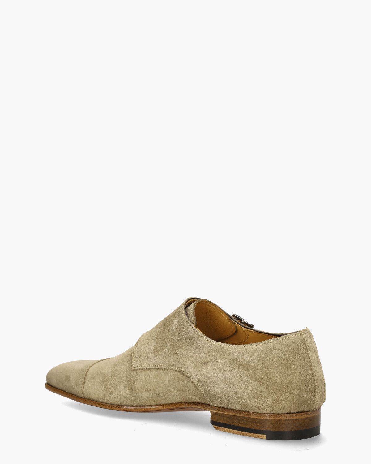 15330 Beige Heren Gespschoenen