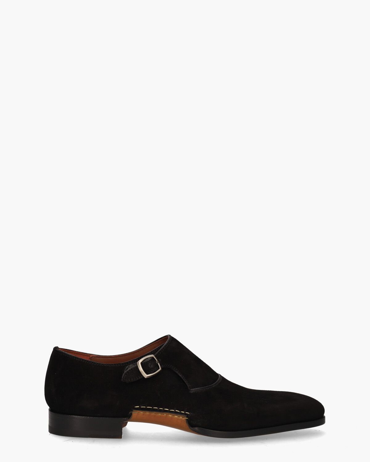 23872 Zwart Heren Gespschoenen