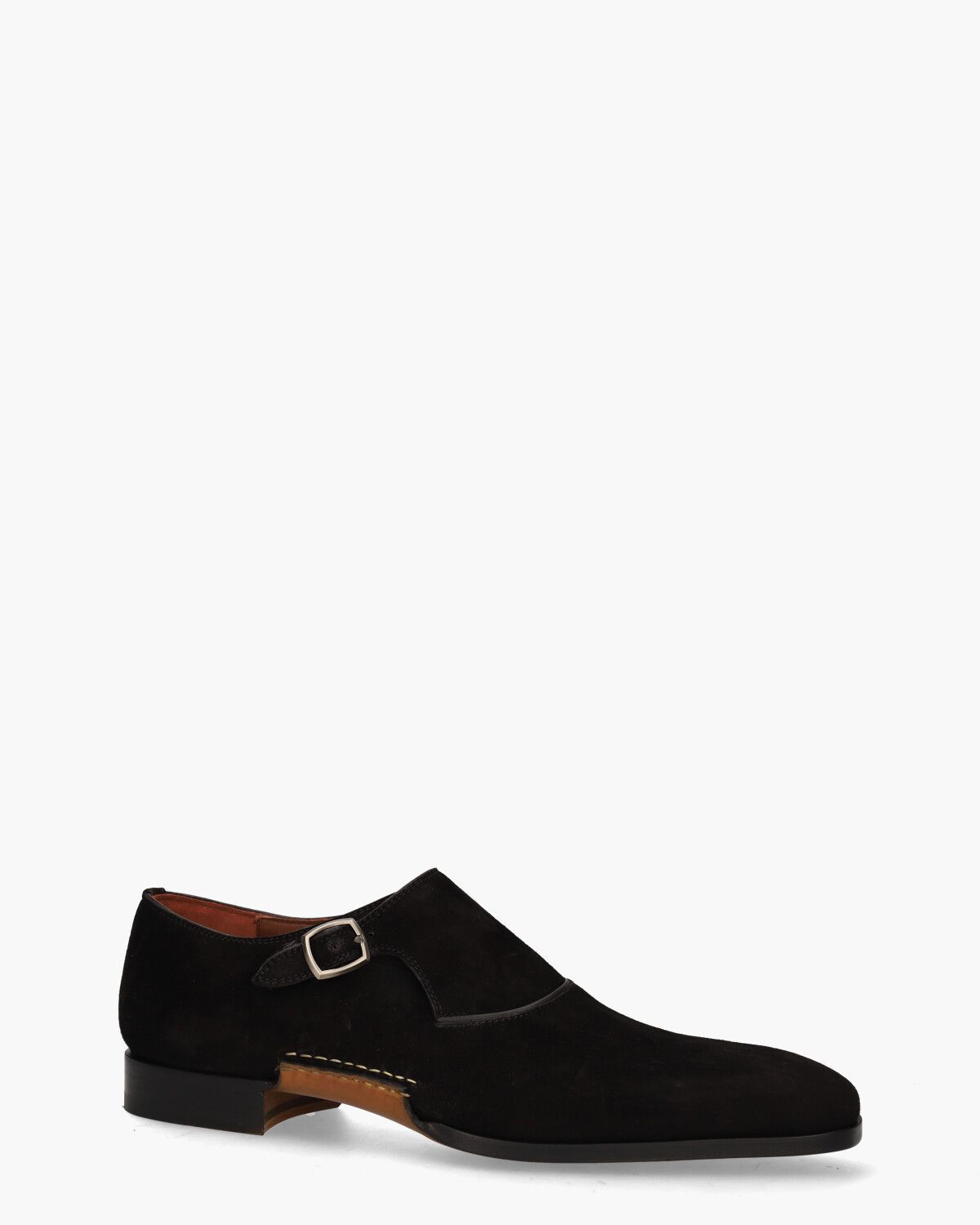23872 Zwart Heren Gespschoenen