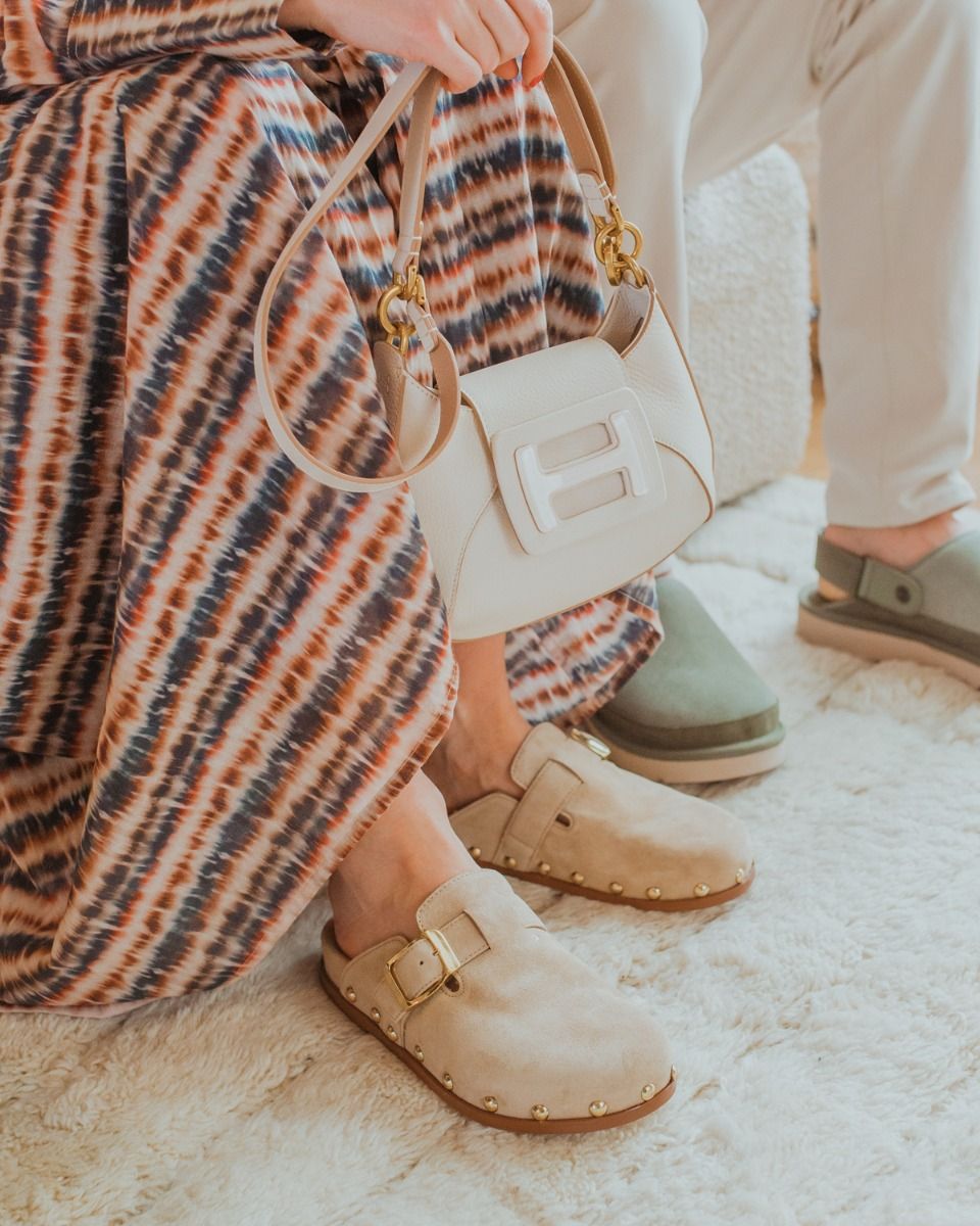 5060-11 Beige Damesclogs