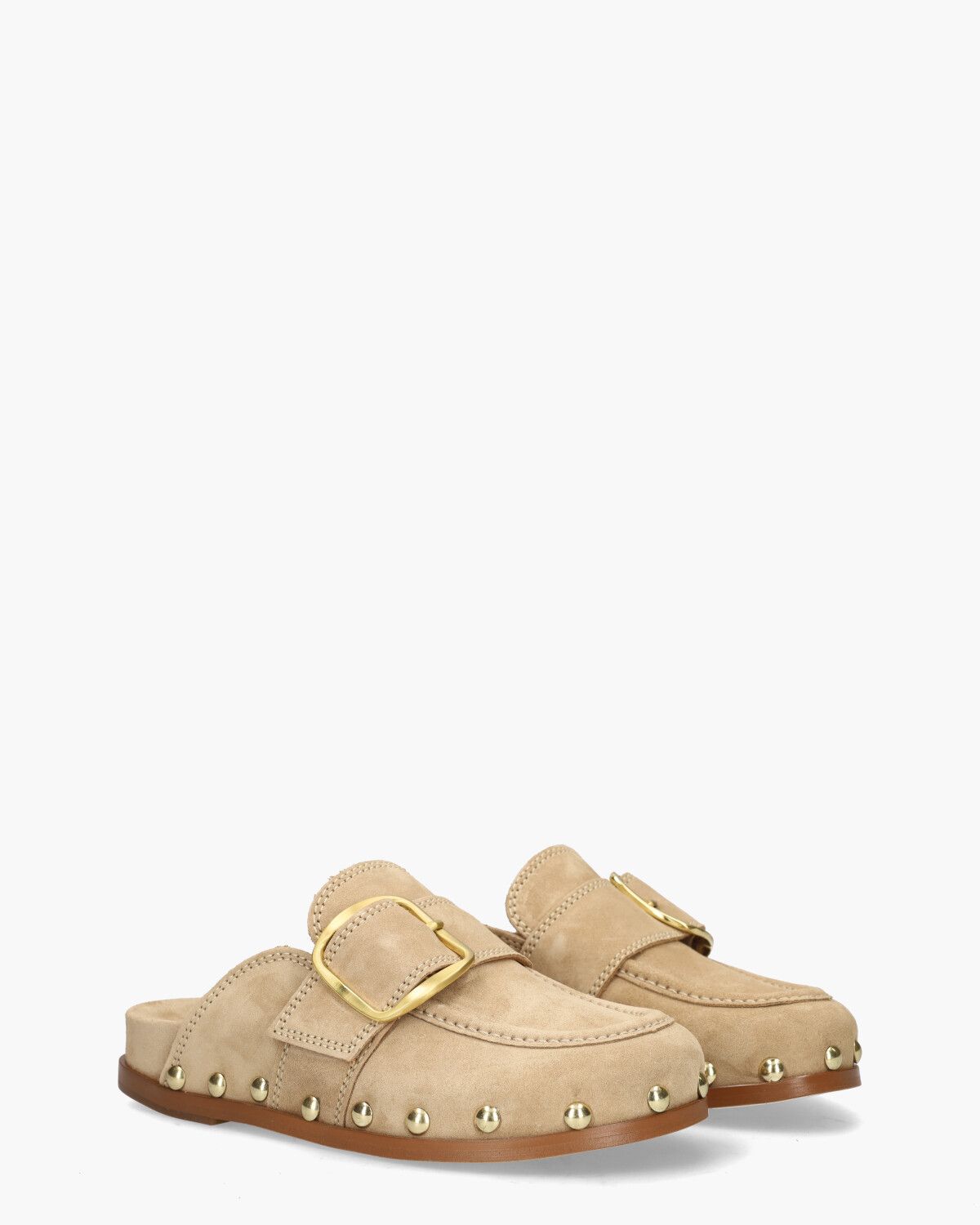 5058-08 Beige Damesclogs