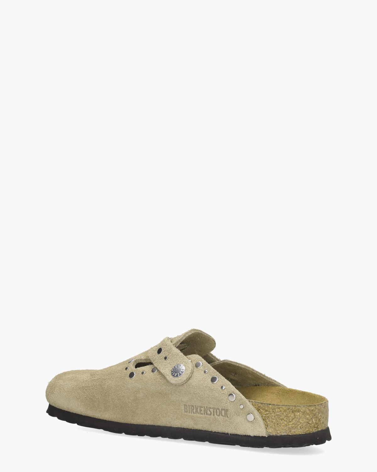 Boston Rivets Beige Damesslippers