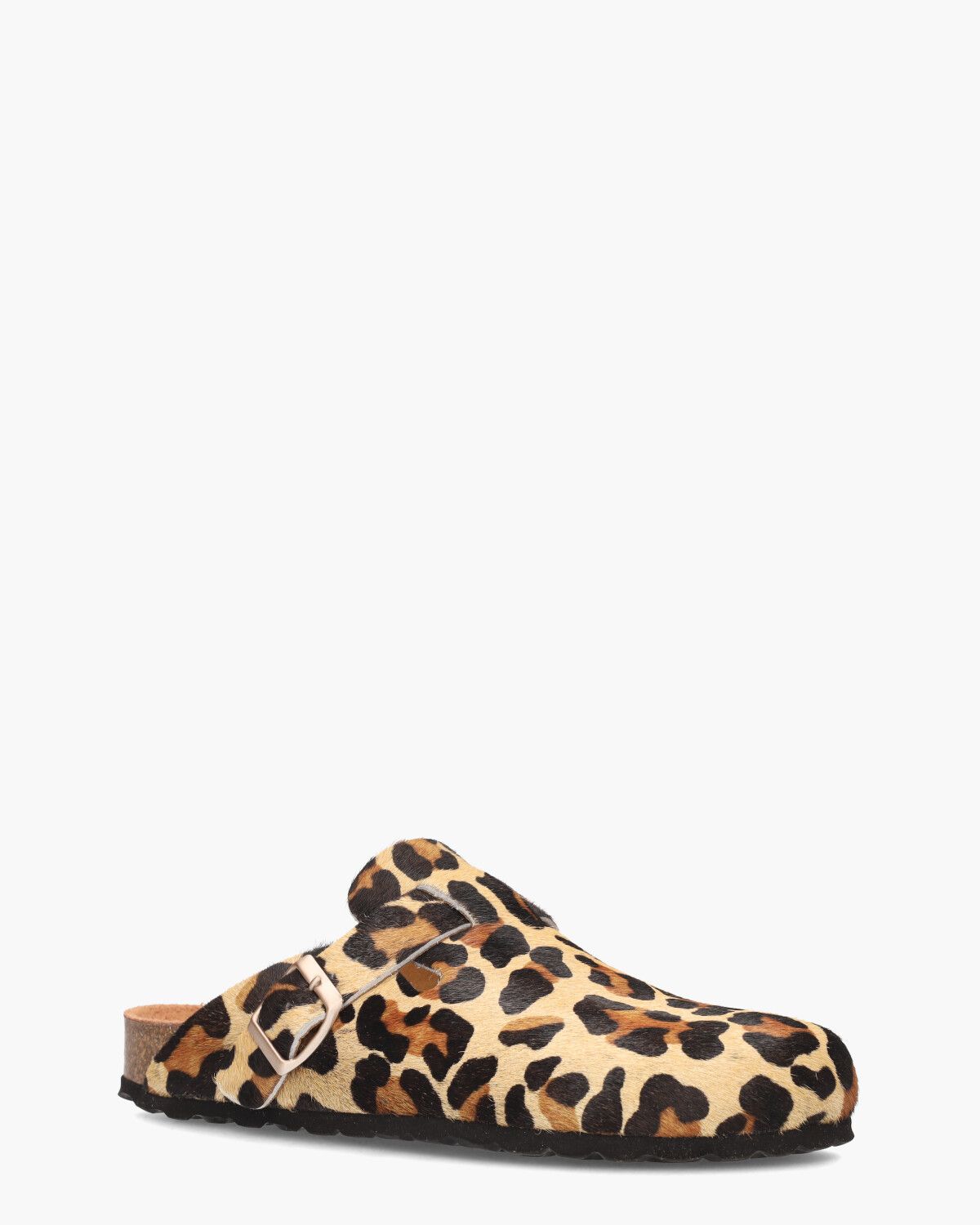 Tuby Bruin/Zwart Damesslippers