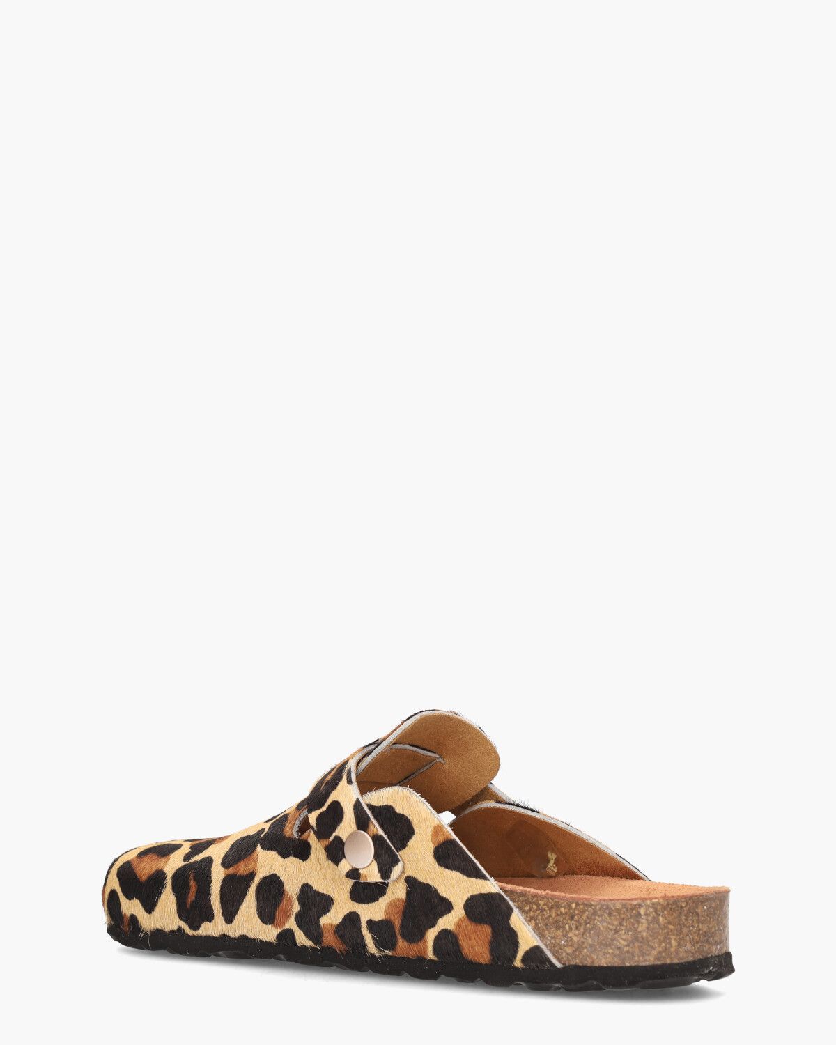 Tuby Bruin/Zwart Damesslippers