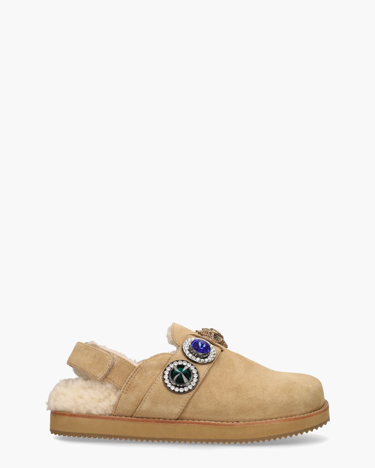 Octavia Slingback Mule Beige Damesslippers