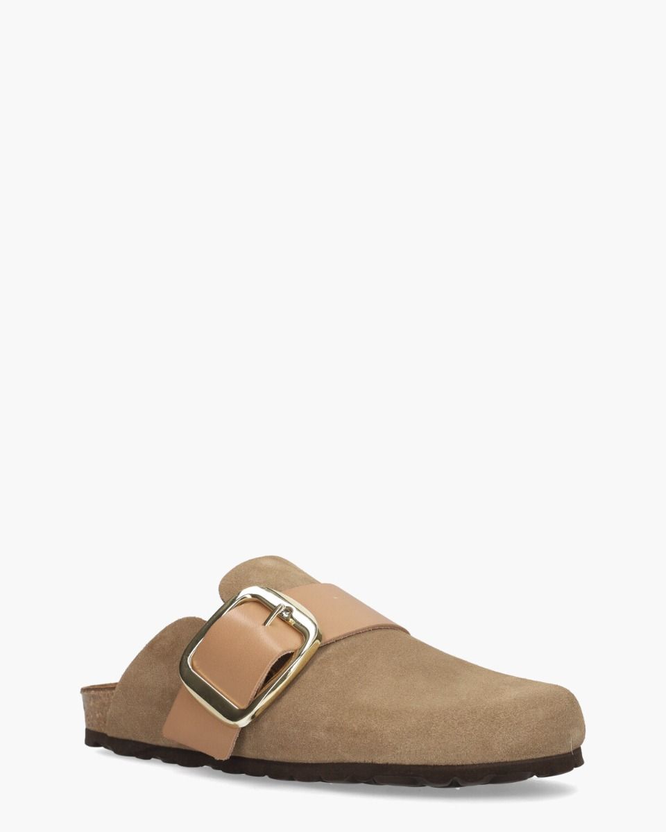 Timna Taupe Damesslippers