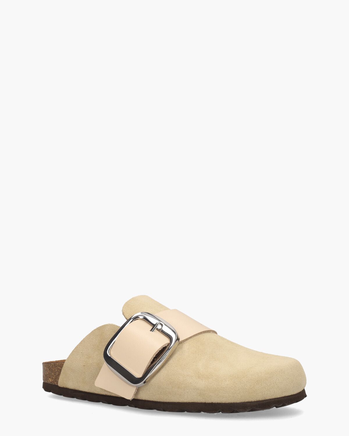 Timna Lichtbeige Damesslippers
