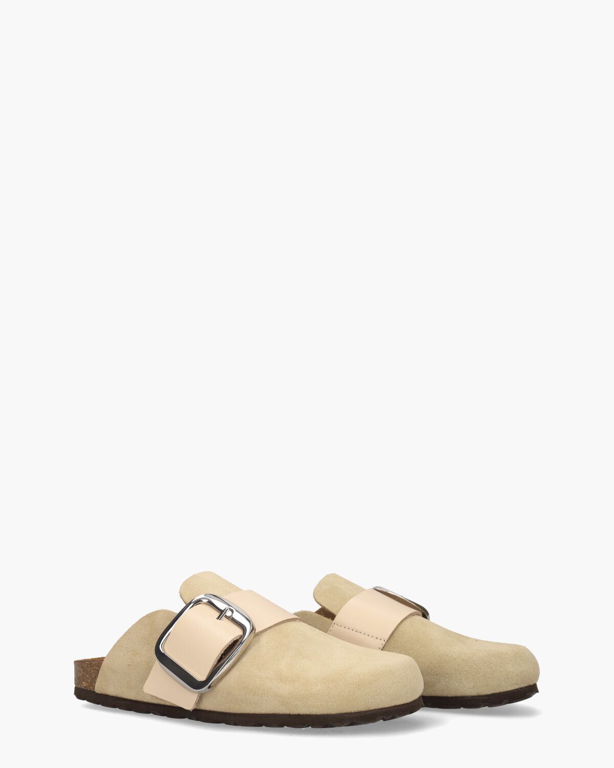 Timna Lichtbeige Damesslippers
