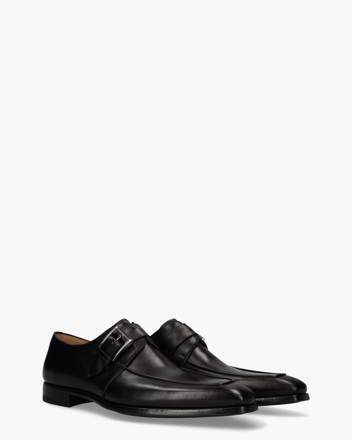 23773 Zwart Heren Gespschoenen