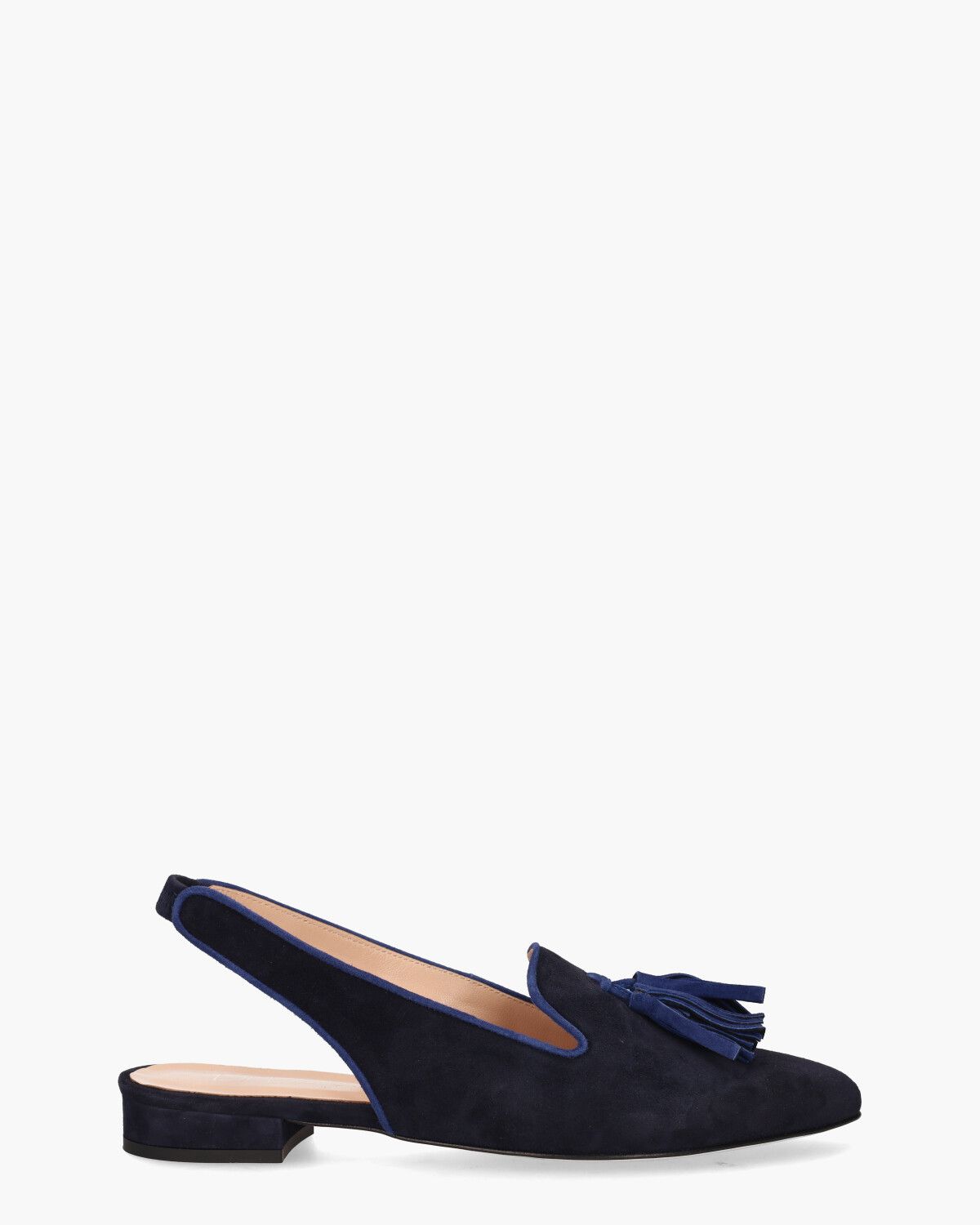 1788 Donkerblauw Slingbackloafers