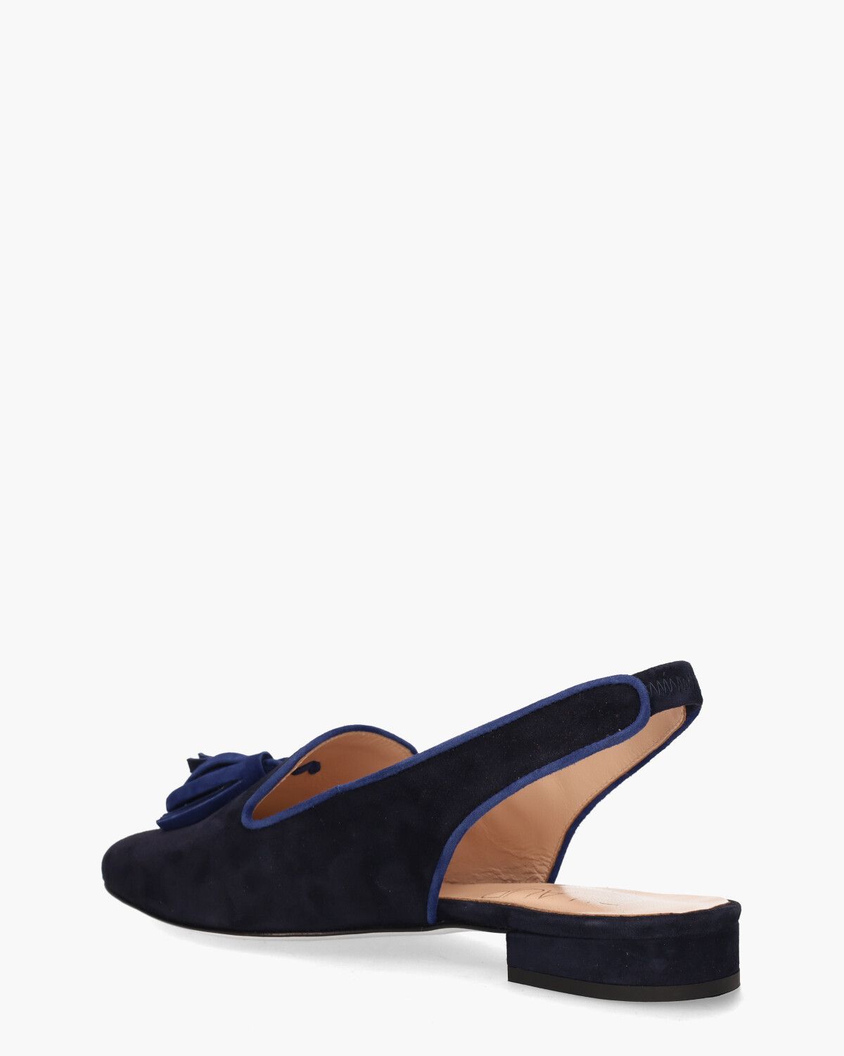 1788 Donkerblauw Slingbackloafers
