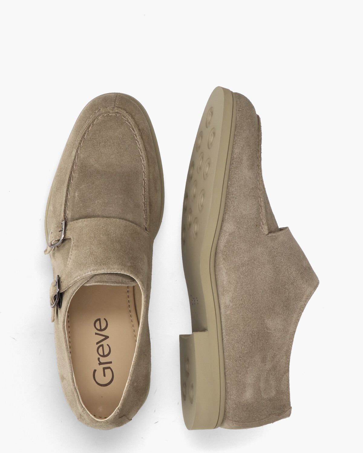 Tufo Beige Heren Gespschoenen
