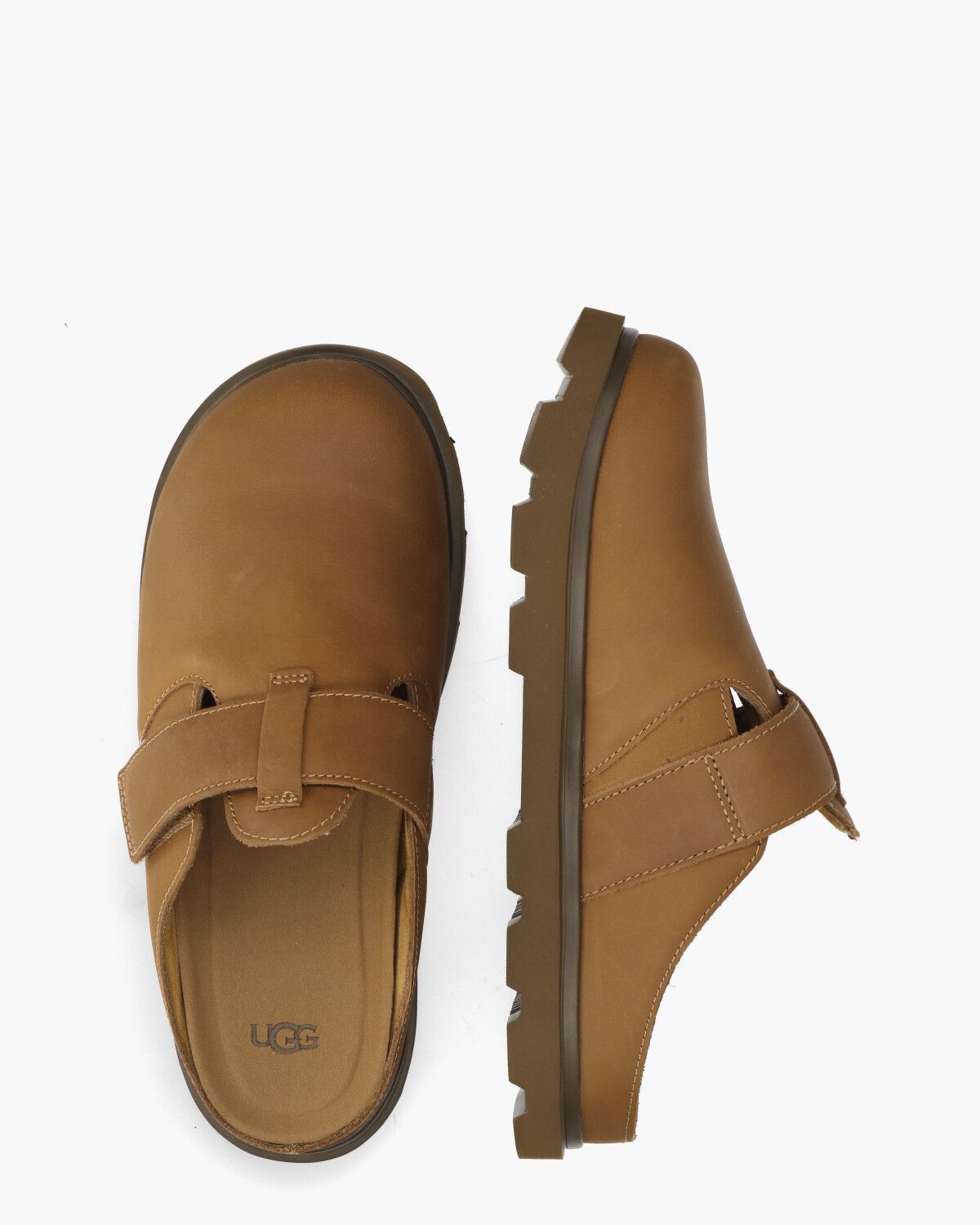 Solano Clog Chestnut Herenslippers