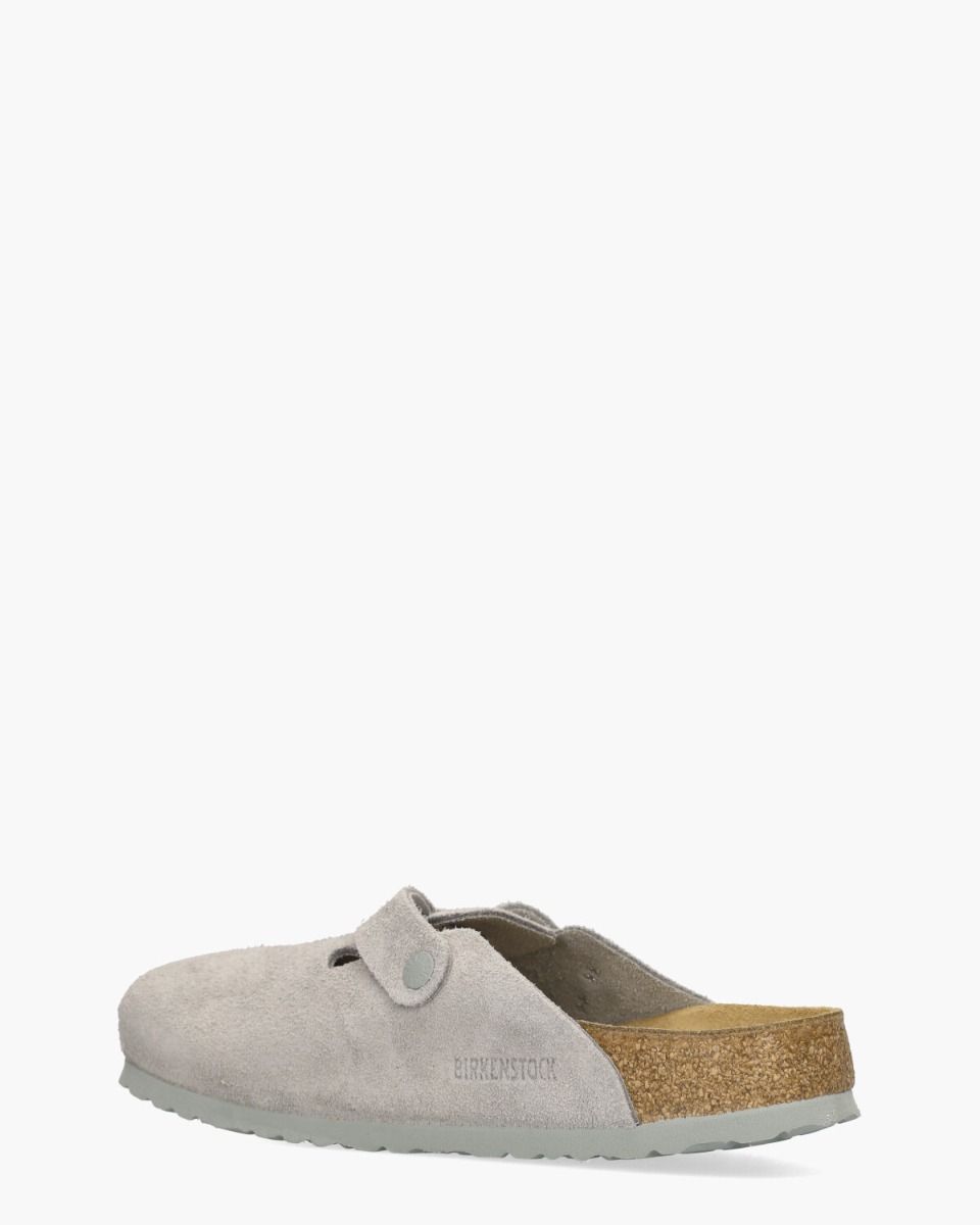 Boston Lichtblauw Herenslippers