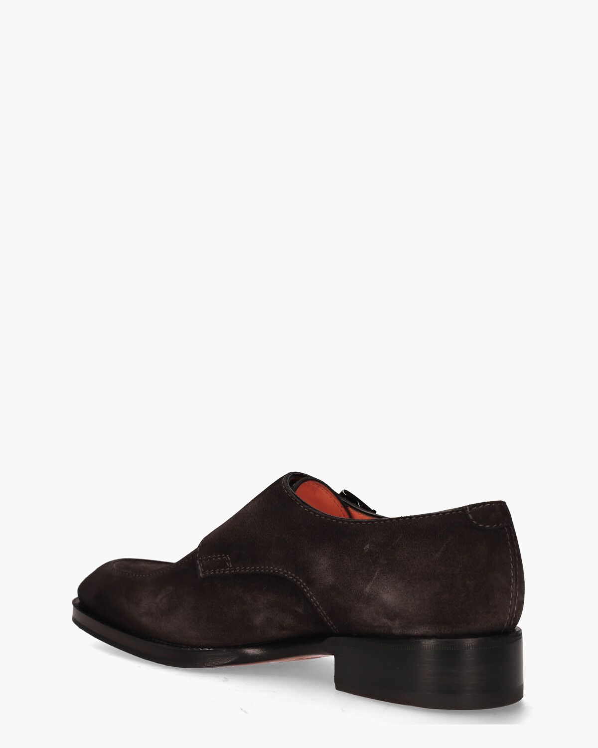 18096 Donkerbruin Heren Gespschoenen
