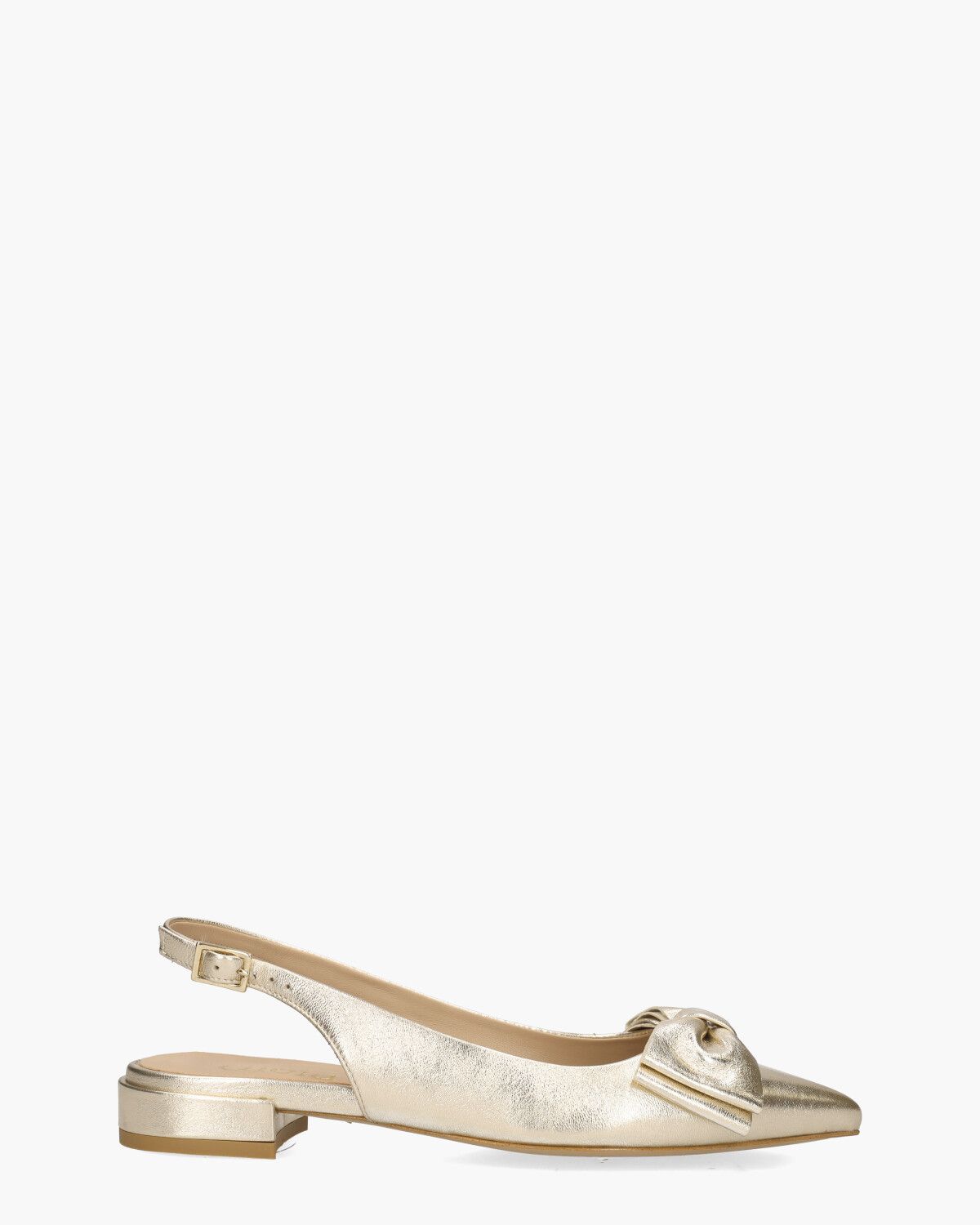 Walijne Goud Dames Slingbackpumps