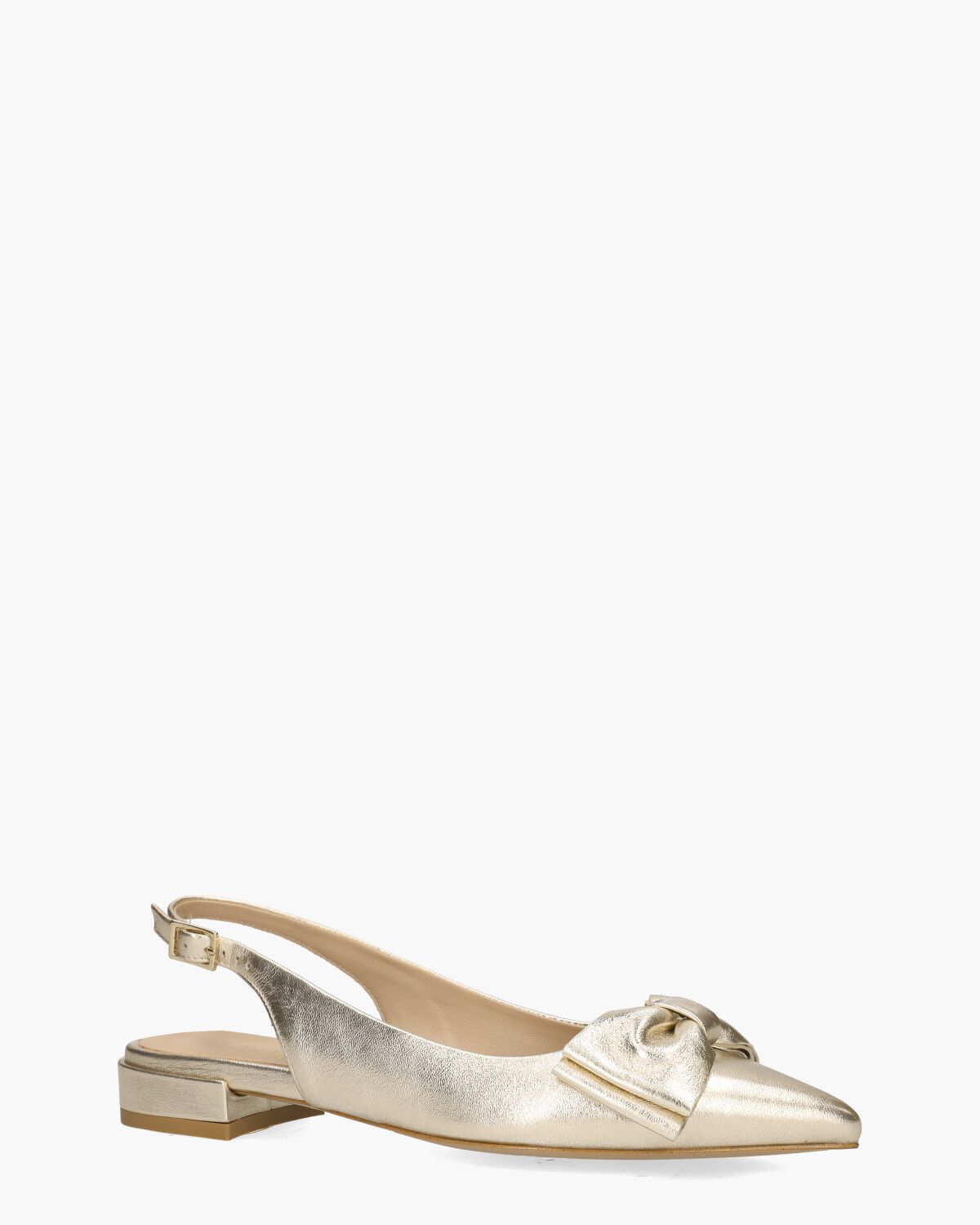 Walijne Goud Dames Slingbackpumps