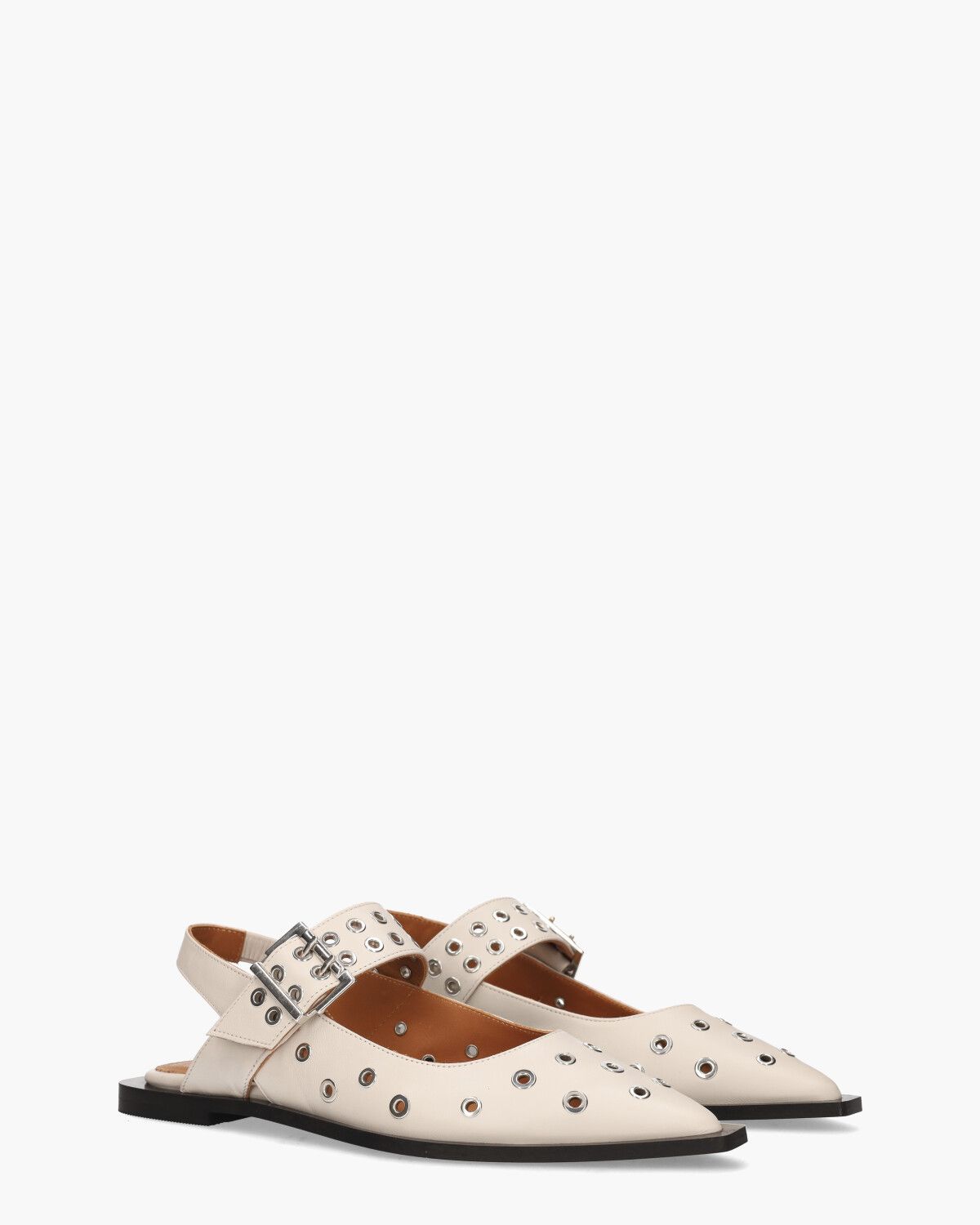 Casandra Off-White Damessandalen