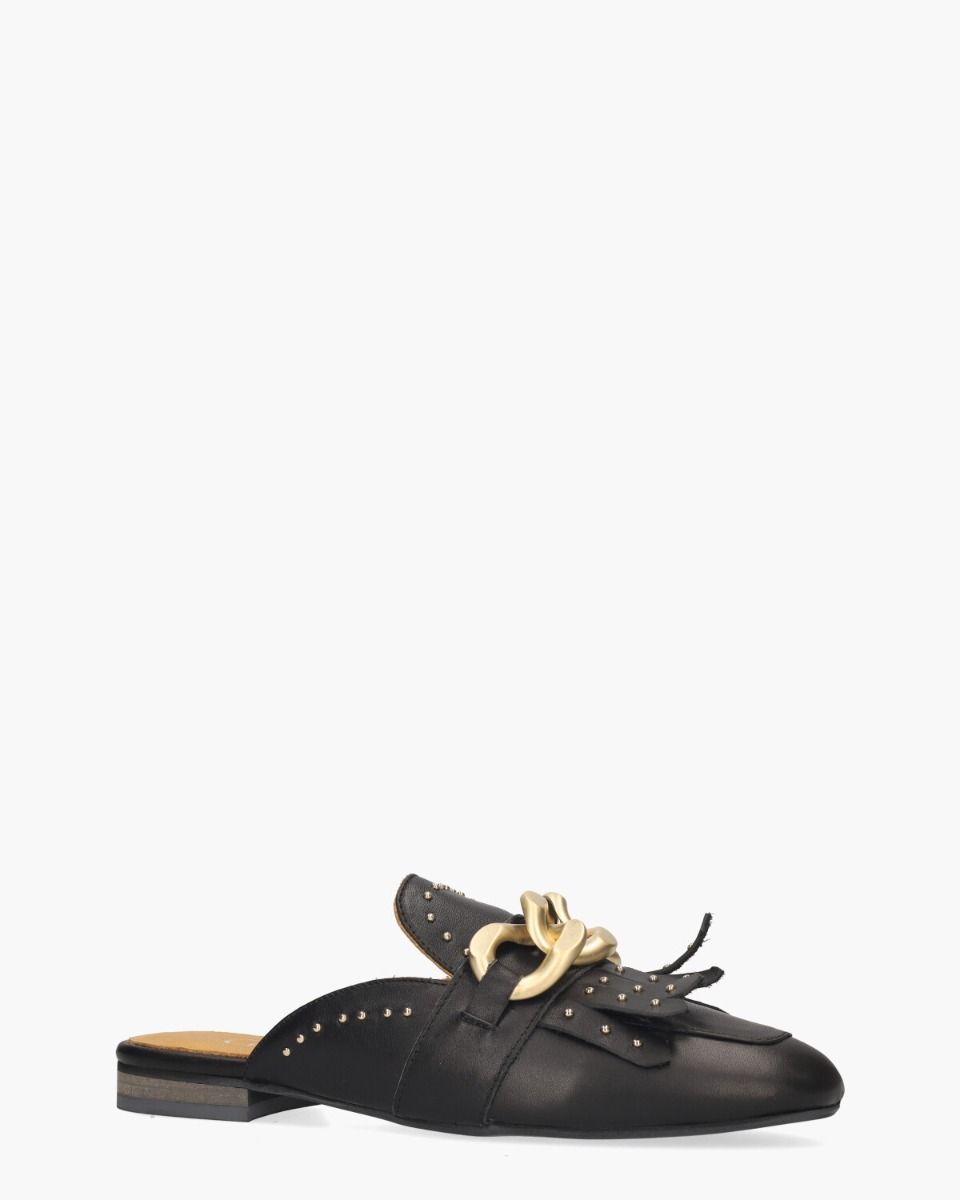 Wynne Zwart Damesloafers