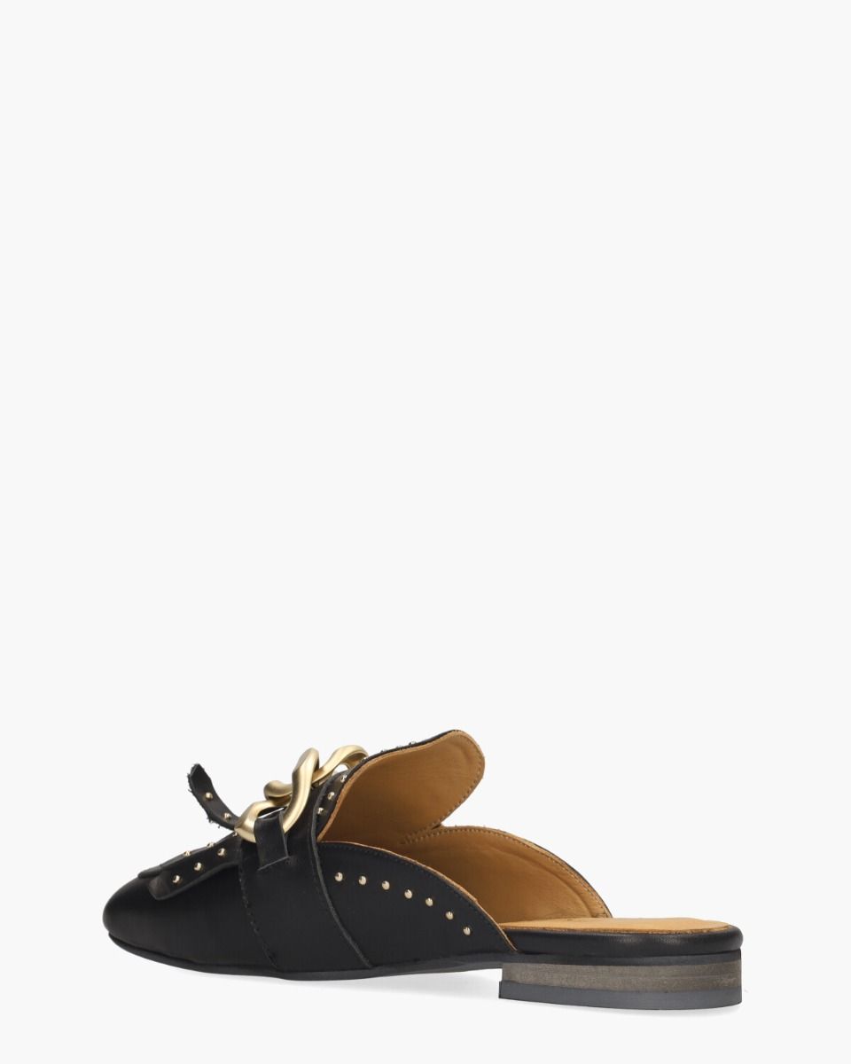 Wynne Zwart Damesloafers