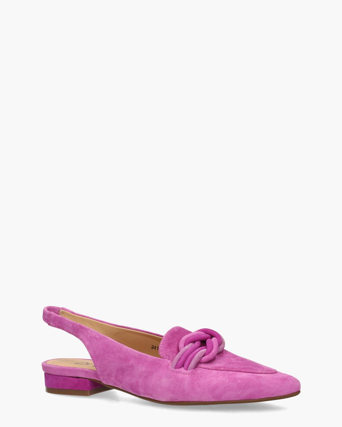 Teunice Roze Dames Slingbackloafers