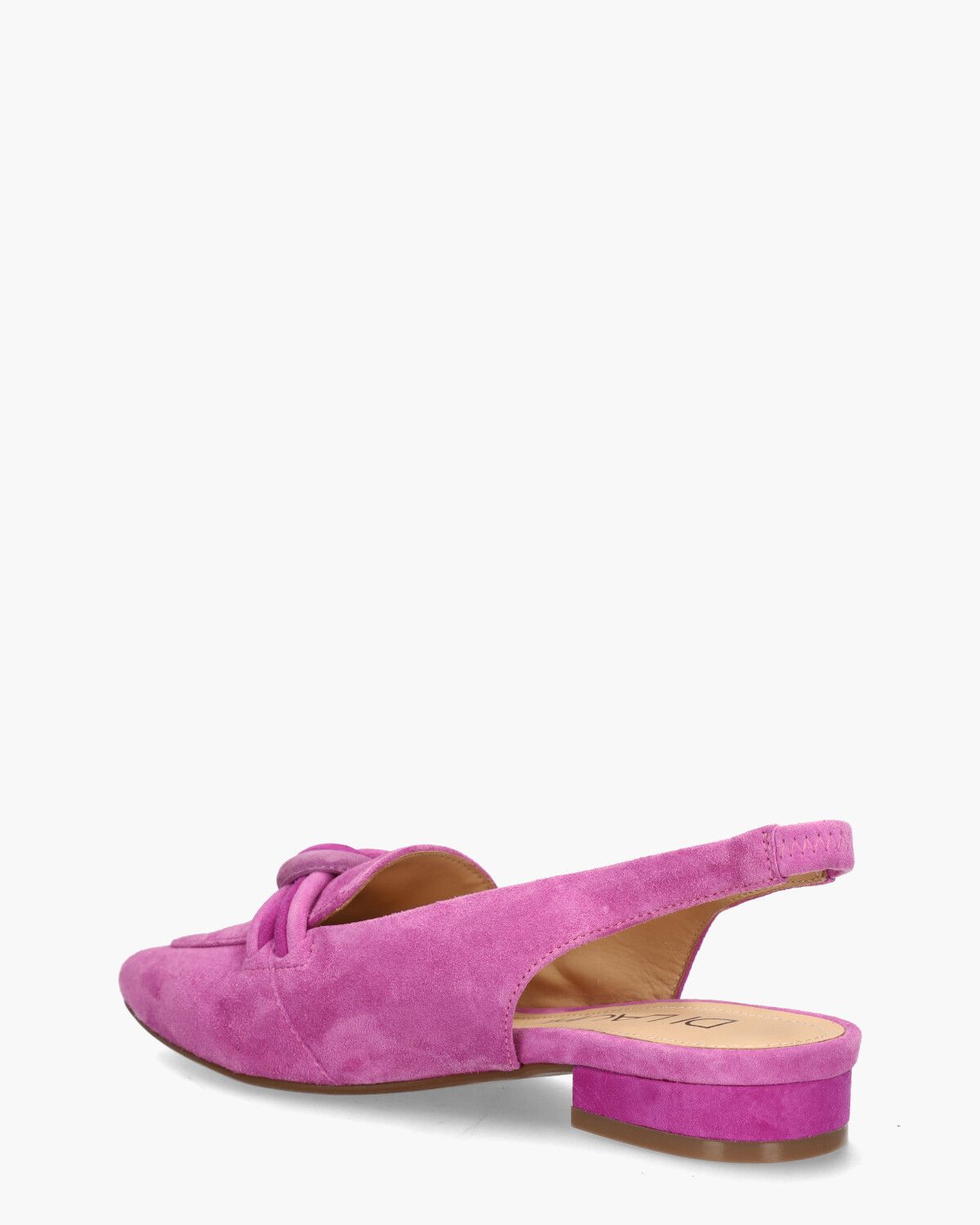 Teunice Roze Dames Slingbackloafers