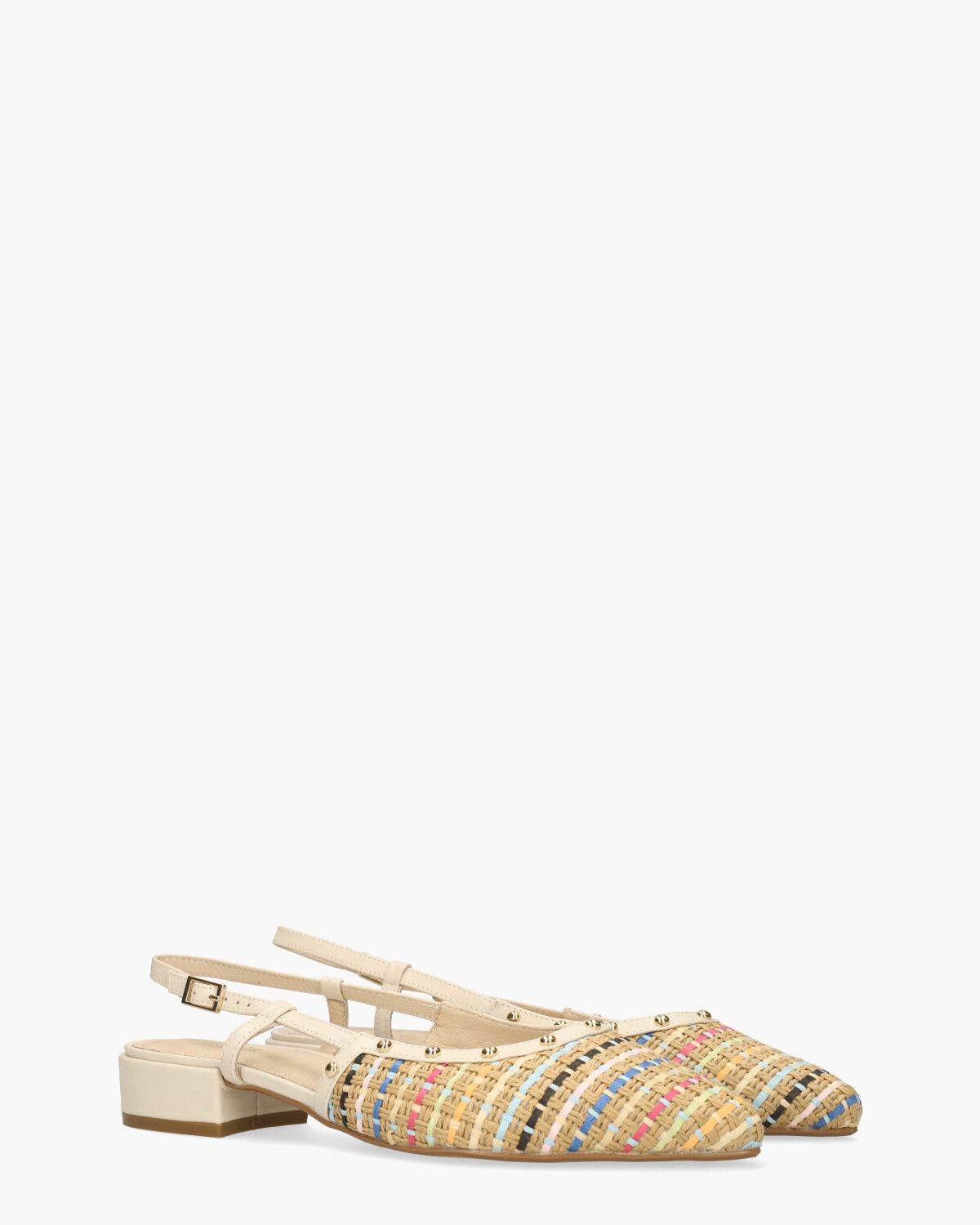 Wopke Multicolor Dames Slingbackpumps