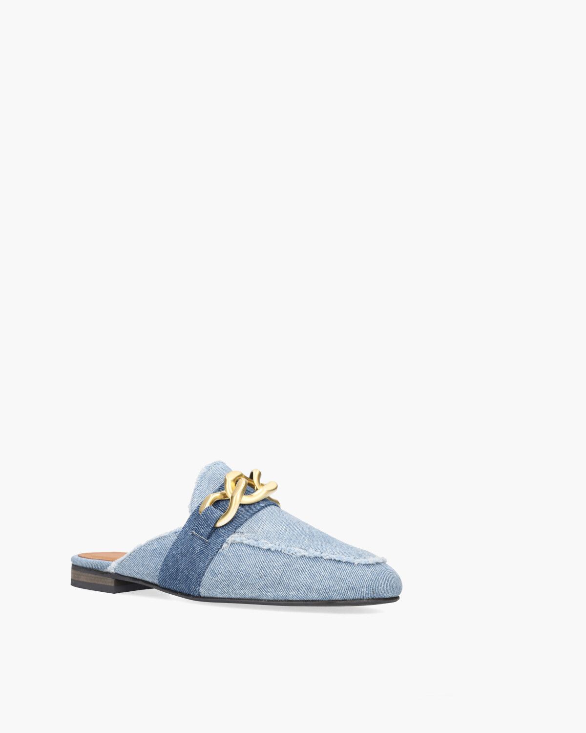 Tianna Jeansblauw Damesloafers