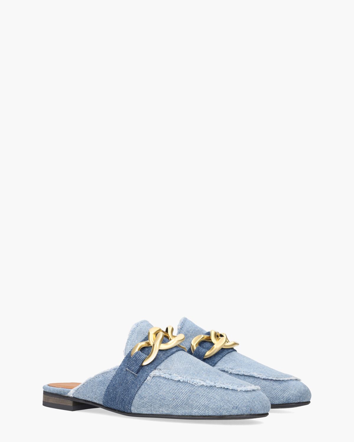 Tianna Jeansblauw Damesloafers
