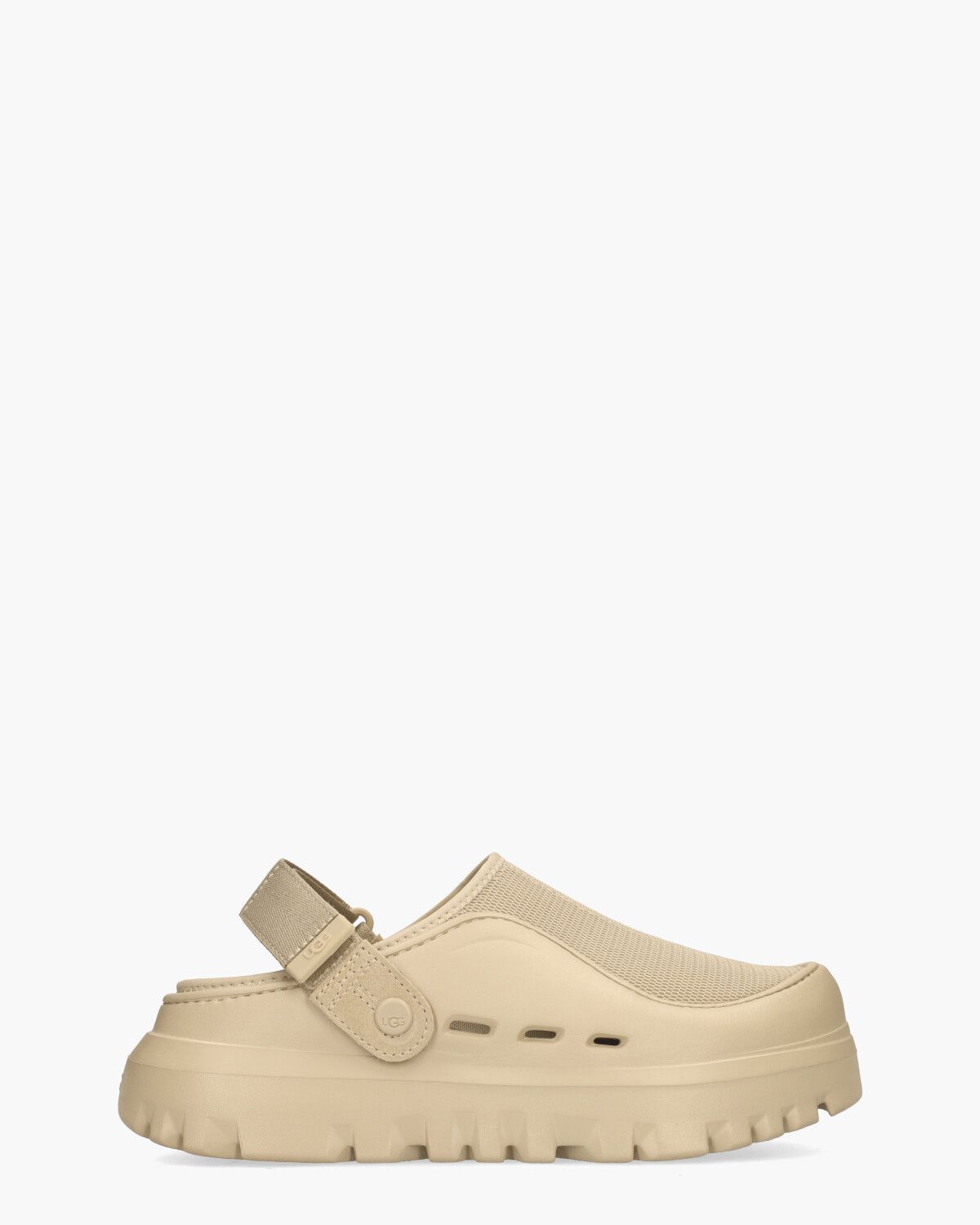 PeakMod Slip-On Sandal Dark Sand Herensandalen