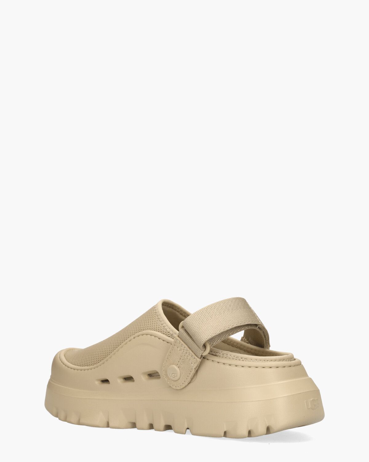 PeakMod Slip-On Sandal Dark Sand Herensandalen