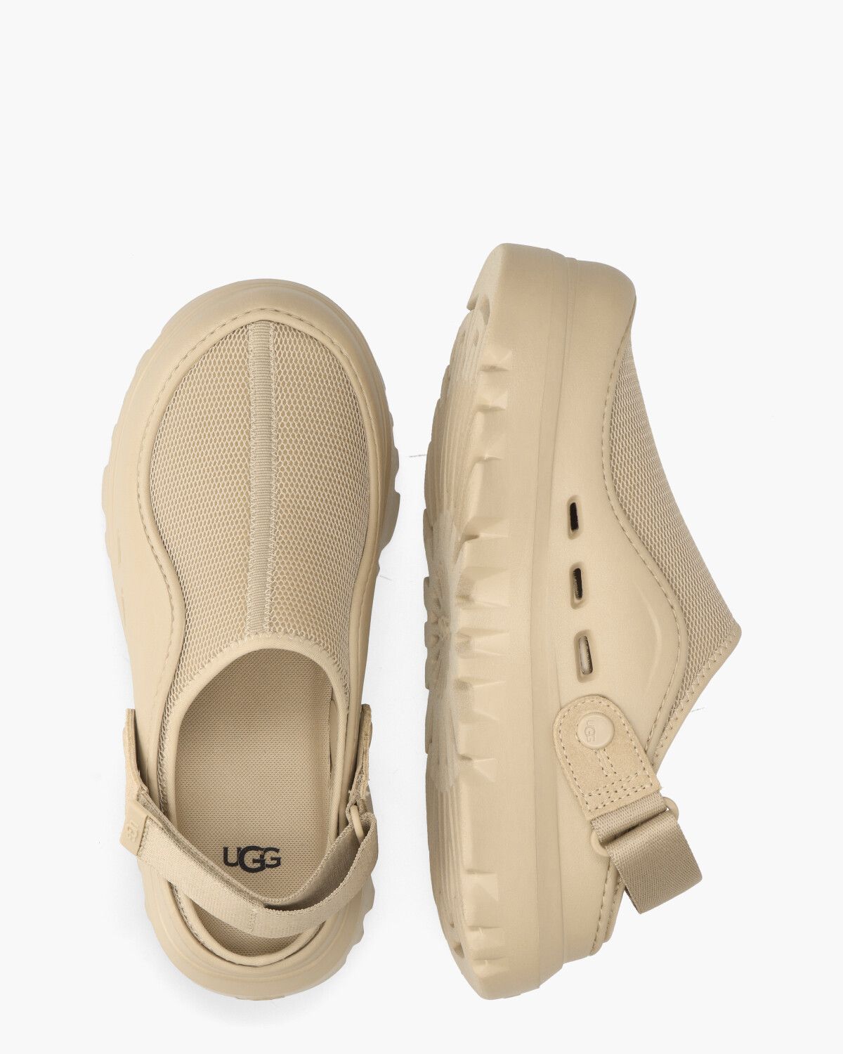 PeakMod Slip-On Sandal Dark Sand Herensandalen