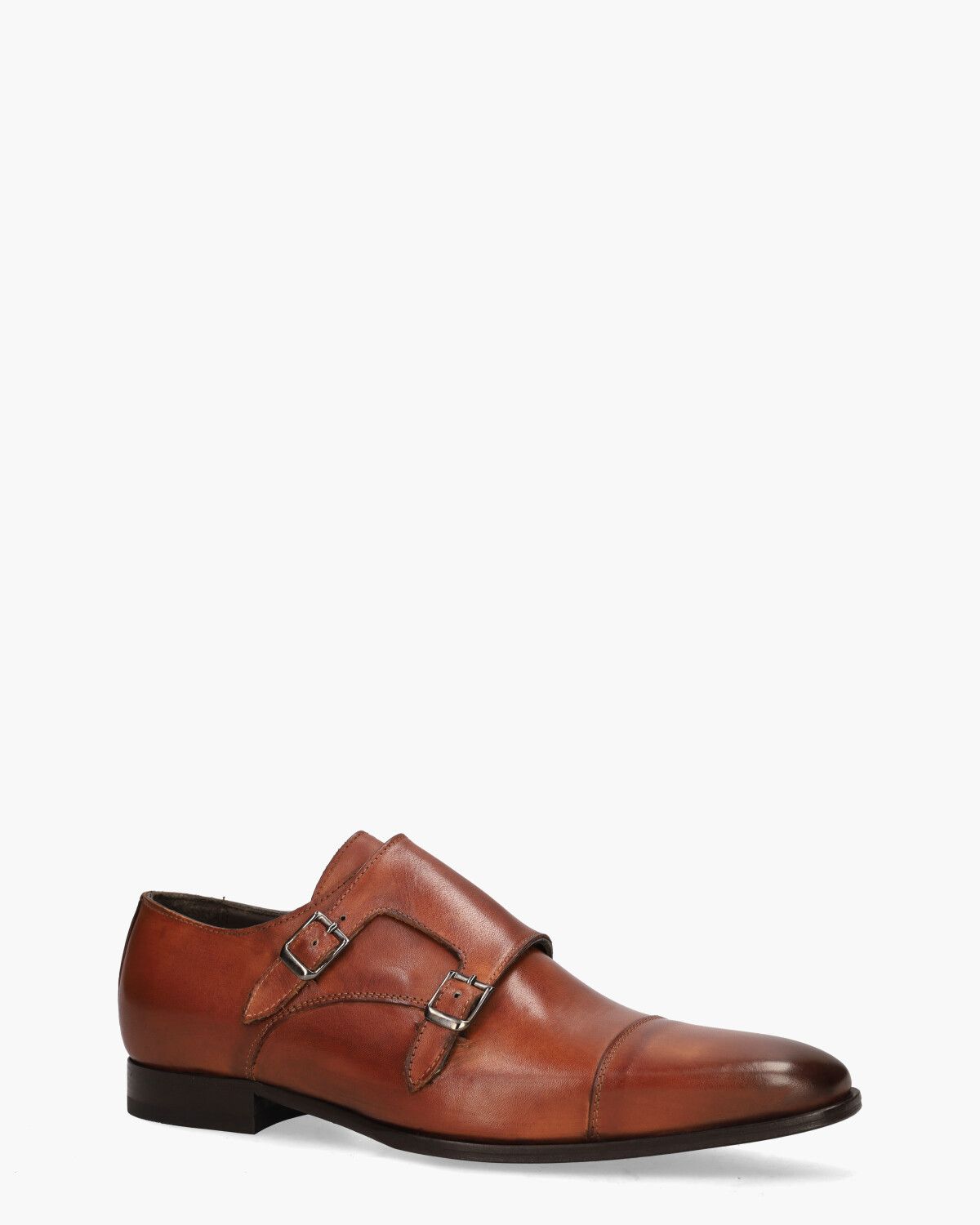 2639 Bruin Heren Gespschoenen