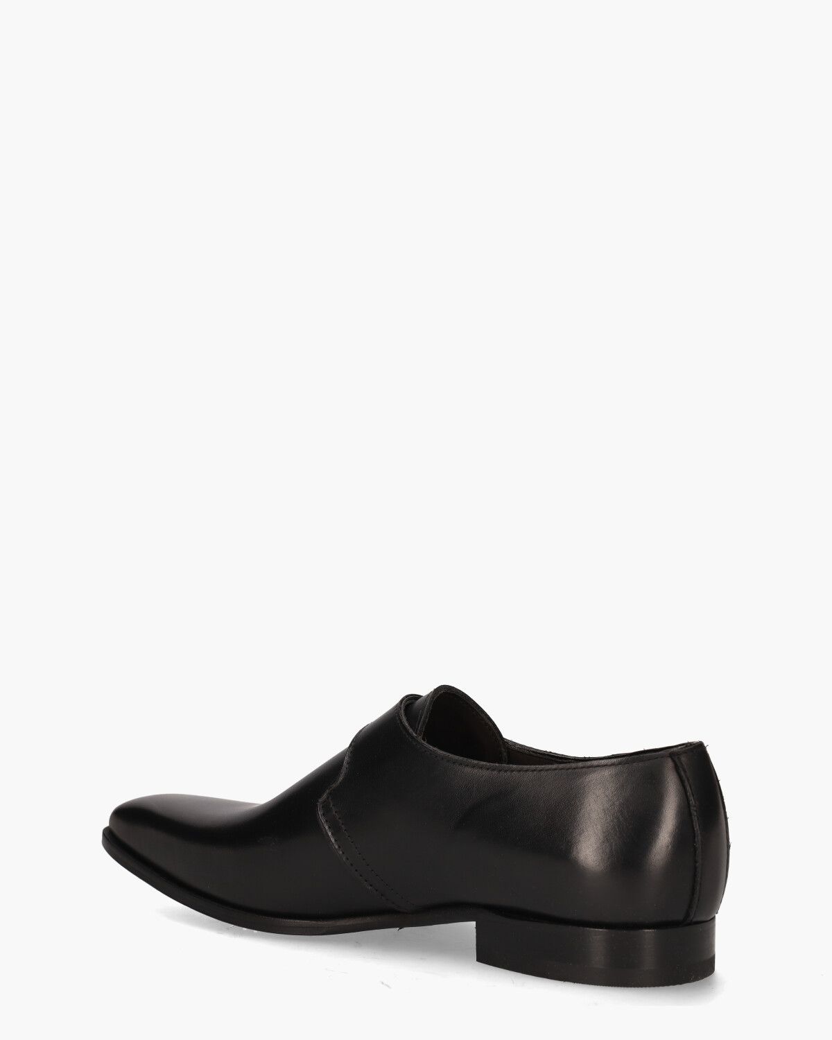 4606 Zwart Heren Gespschoenen