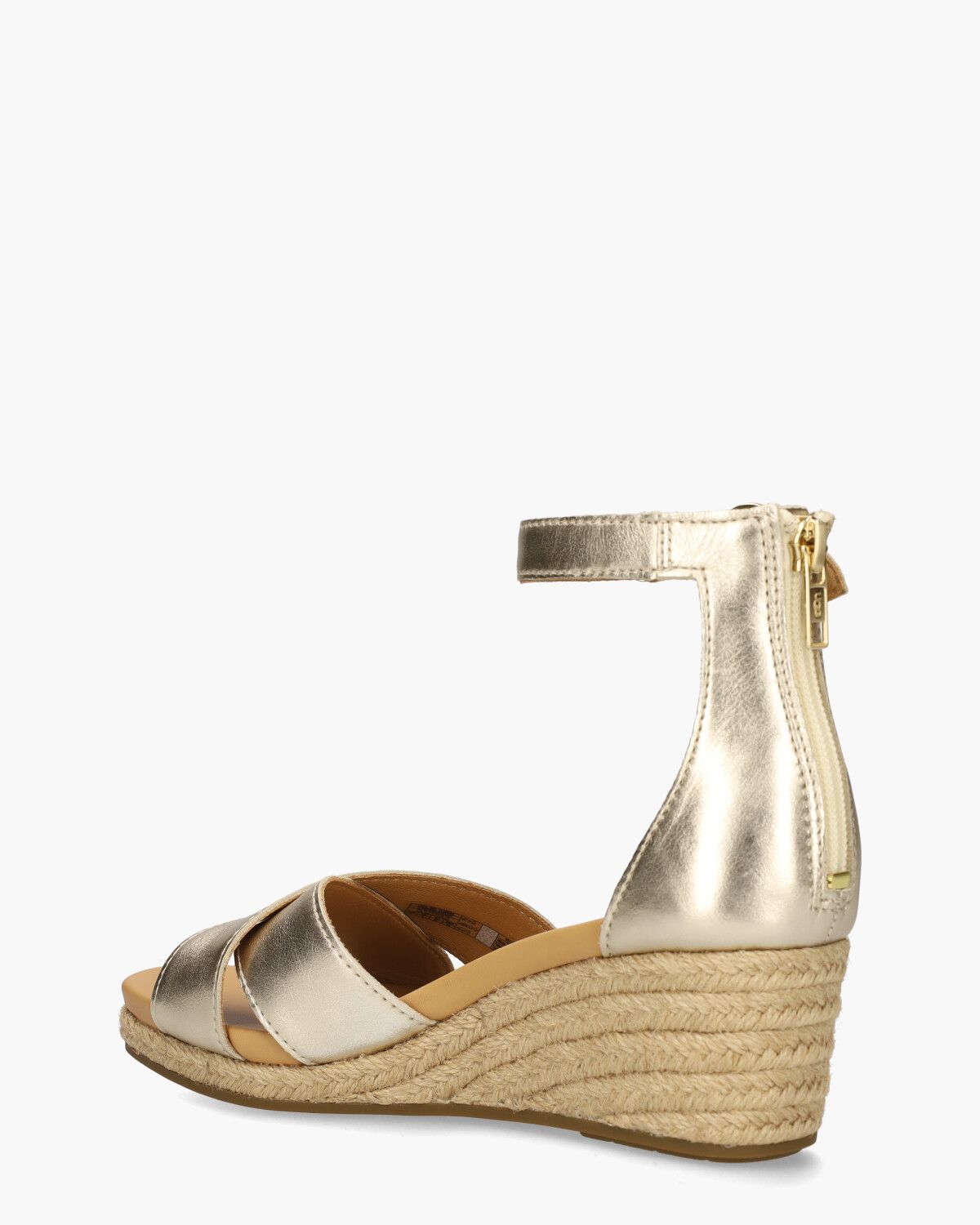 Eugenia Sandal Pale Gold Metallic Damessandalen