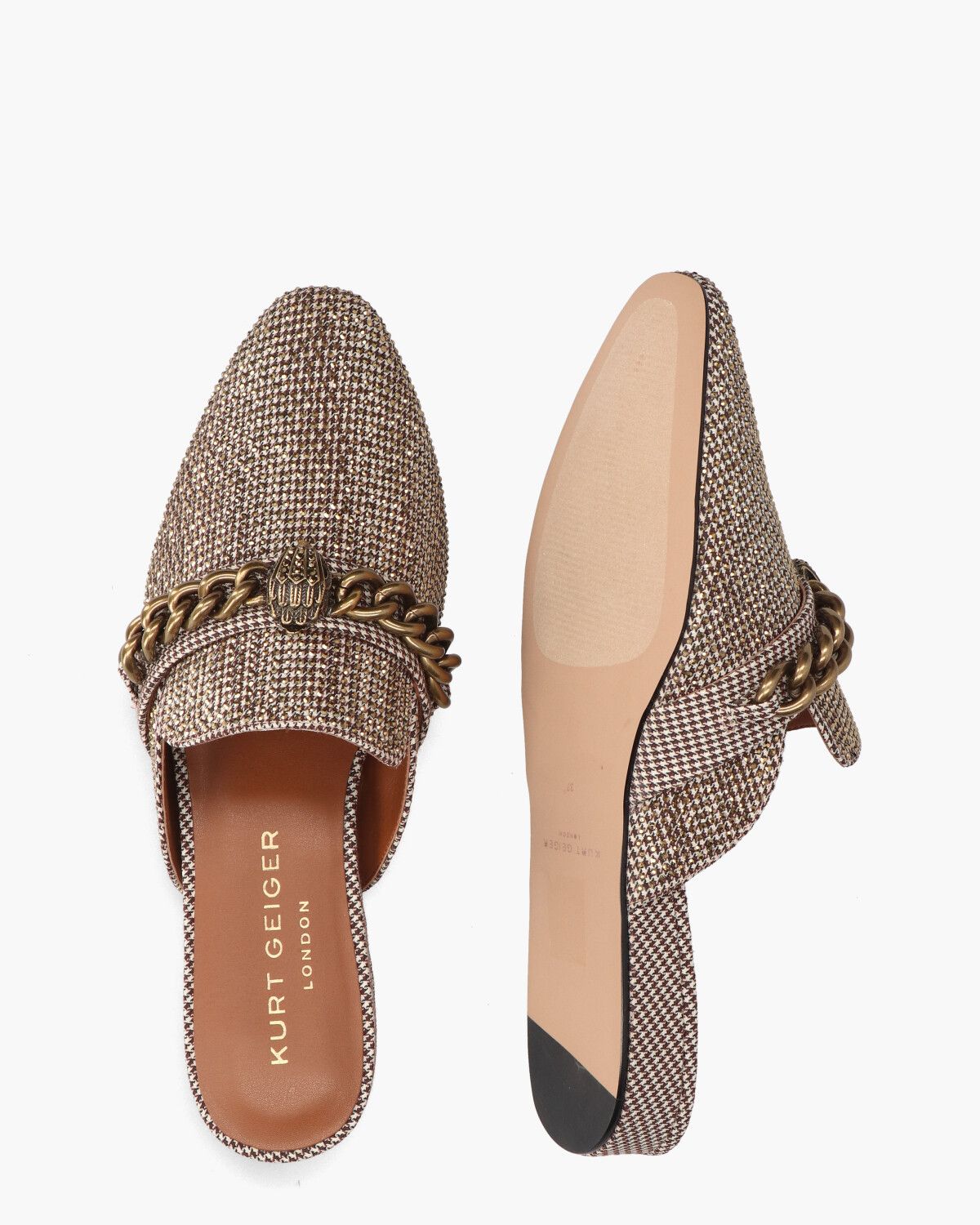 Chelsea Mule Beige/Bruin Damesslippers